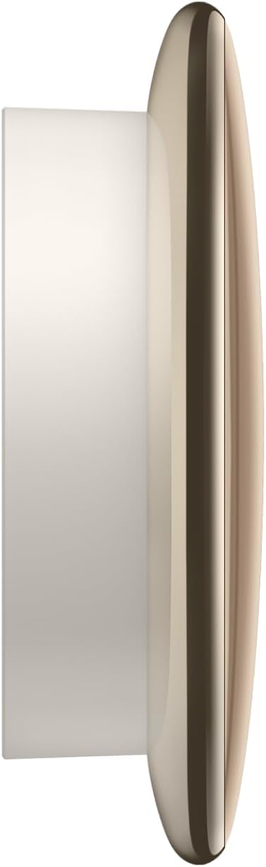 Google Nest Learning Thermostat 4th Generation (2024) with Smart Temperature Sensor - Polished Silver Gold | Smart Home Temperature Control for Energy Savings & Comfort
