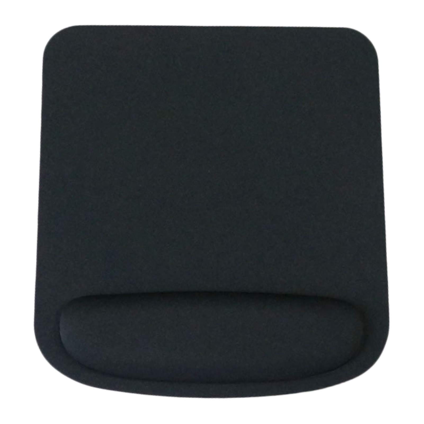Qiguch66 Gaming Mouse Pad with Wrist Rest - Anti-Slip Soft Sponge Mouse Mat for PC, Laptop & Office Use - Ergonomic Mousepad for Comfortable Gaming & Computer Work (Black)