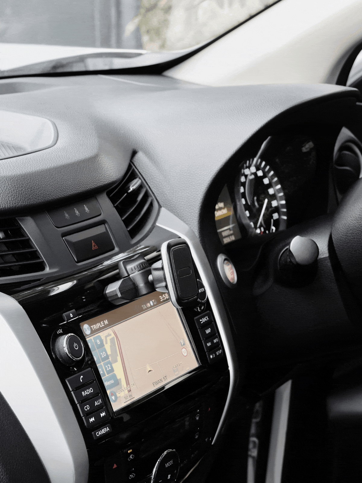 DIY Car Cradle Kit - Customizable Phone Mount & Holder for Safe Driving | Perfect for Road Trips, Commuting & GPS Navigation
