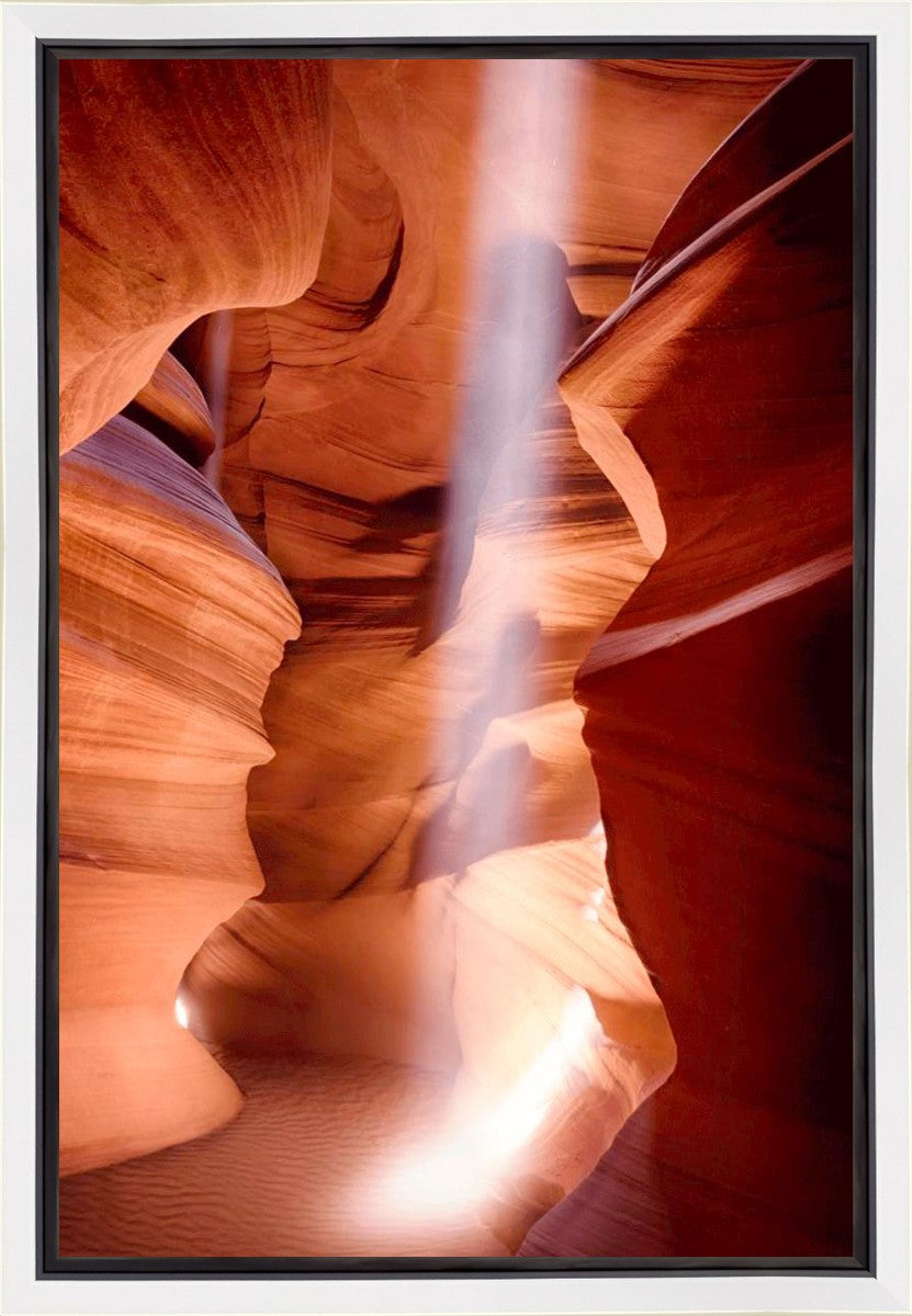 Antelope Canyon Light Gallery Wrap Canvas Print - Stunning Nature Wall Art for Living Room, Bedroom & Office Decor