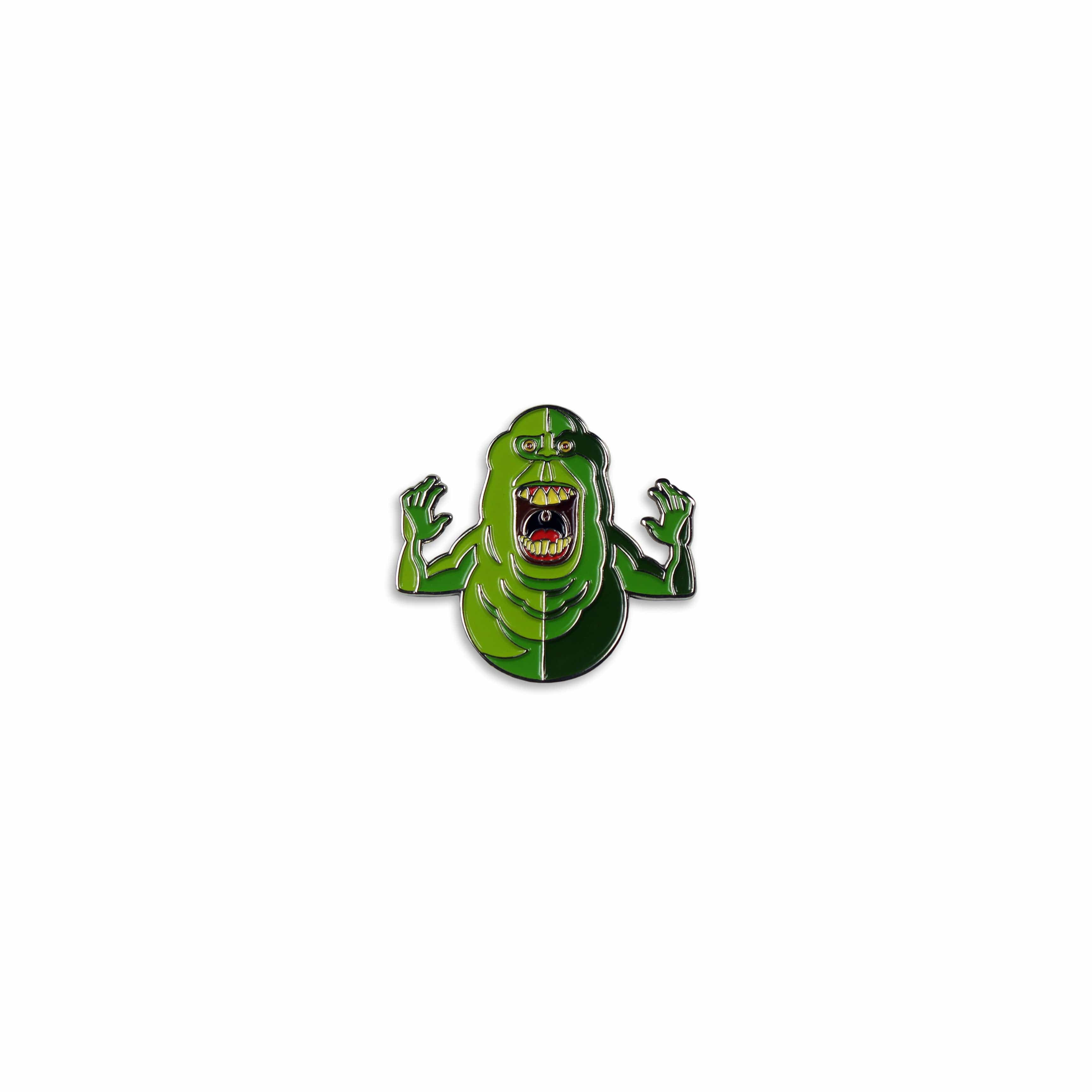 Ghostbusters Slimer Enamel Pin - Officially Licensed Collectible Badge for Fans, Cosplay & Backpacks - Perfect for Halloween, Comic Con & Movie Merchandise Lovers