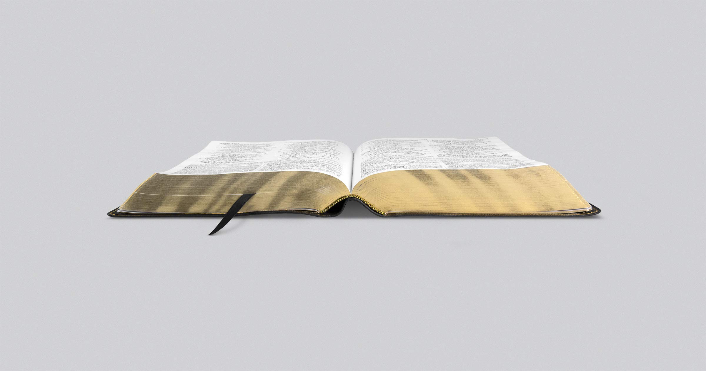 ESV Study Bible Large Print - Genuine Leather Black Cover - Premium Bible for Church, Bible Study & Personal Devotion - Ideal Gift for Christians & Pastors