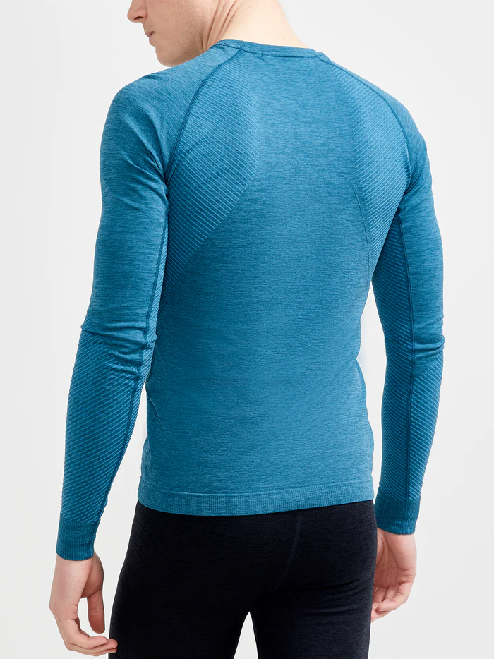 Craft Core Dry Active Comfort Long Sleeve Shirt for Men - Moisture Wicking & Breathable Performance Top for Running, Hiking & Outdoor Activities