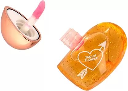 Long Lasting Waterproof Lip Gloss - Heart Shaped Beauty, Smudge Proof & Hydrating for All-Day Wear | Perfect for Parties, Dates & Everyday Makeup