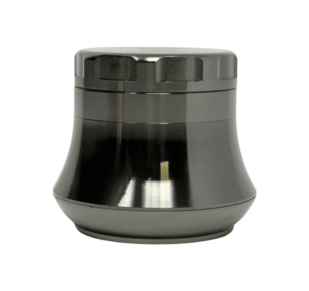 Premium EC420 UFO Shape 80mm 4-Piece Herb Grinder - Perfect for Grinding Spices, Herbs & Tobacco - Ideal for Home Use, Travel & Outdoor Adventures