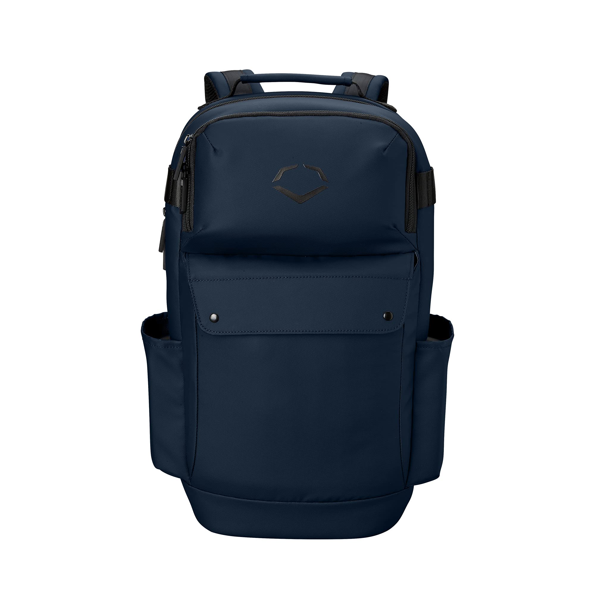EvoShield Exec Backpack for Men - Durable Navy Blue Laptop Backpack with USB Charging Port, Perfect for Business Travel, Work & College