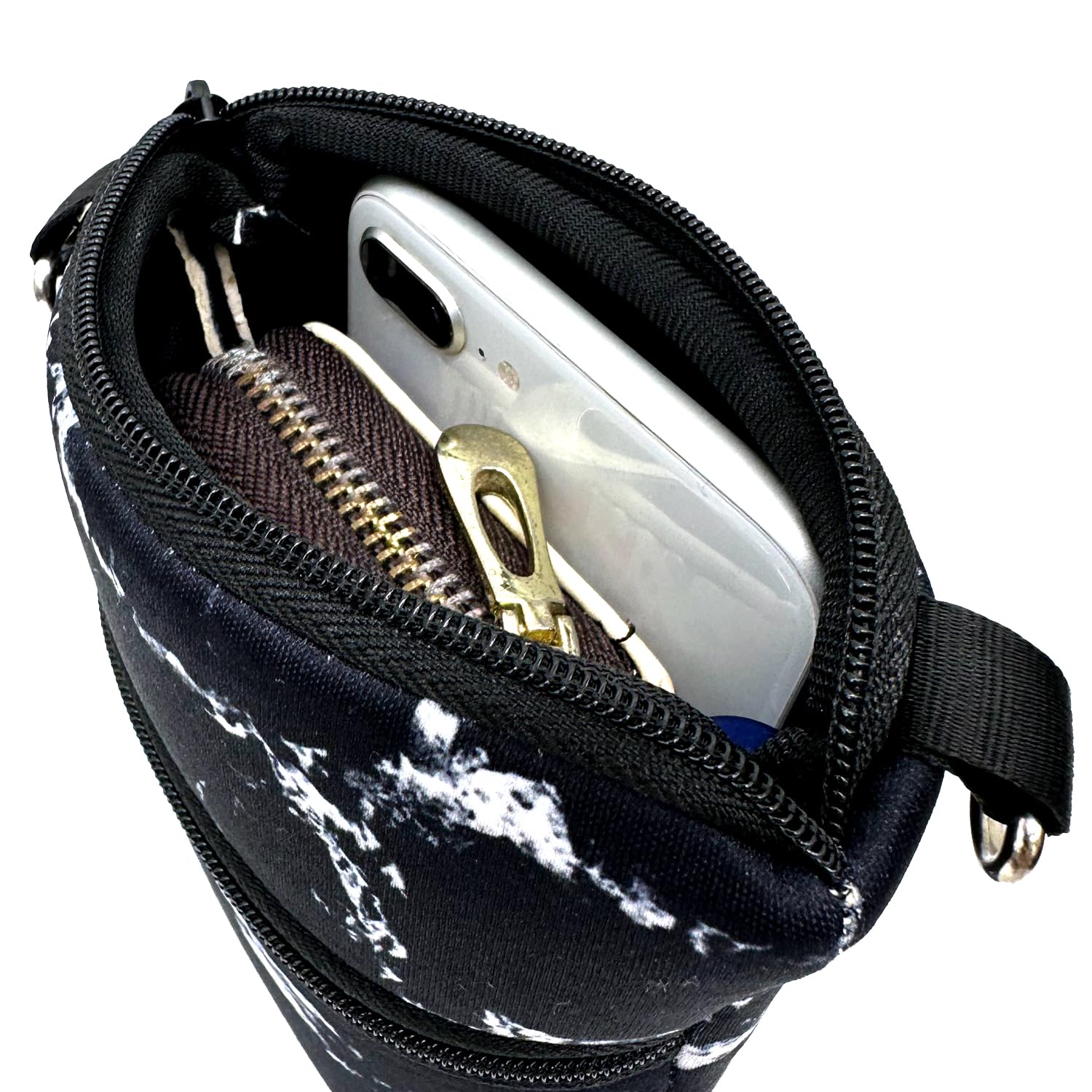 Wanty Small Crossbody Phone Bag for Women - Stylish Shoulder Strap Cell Phone Purse & Smartphone Wallet (Black) | Perfect for Running, Travel, Shopping & Daily Essentials