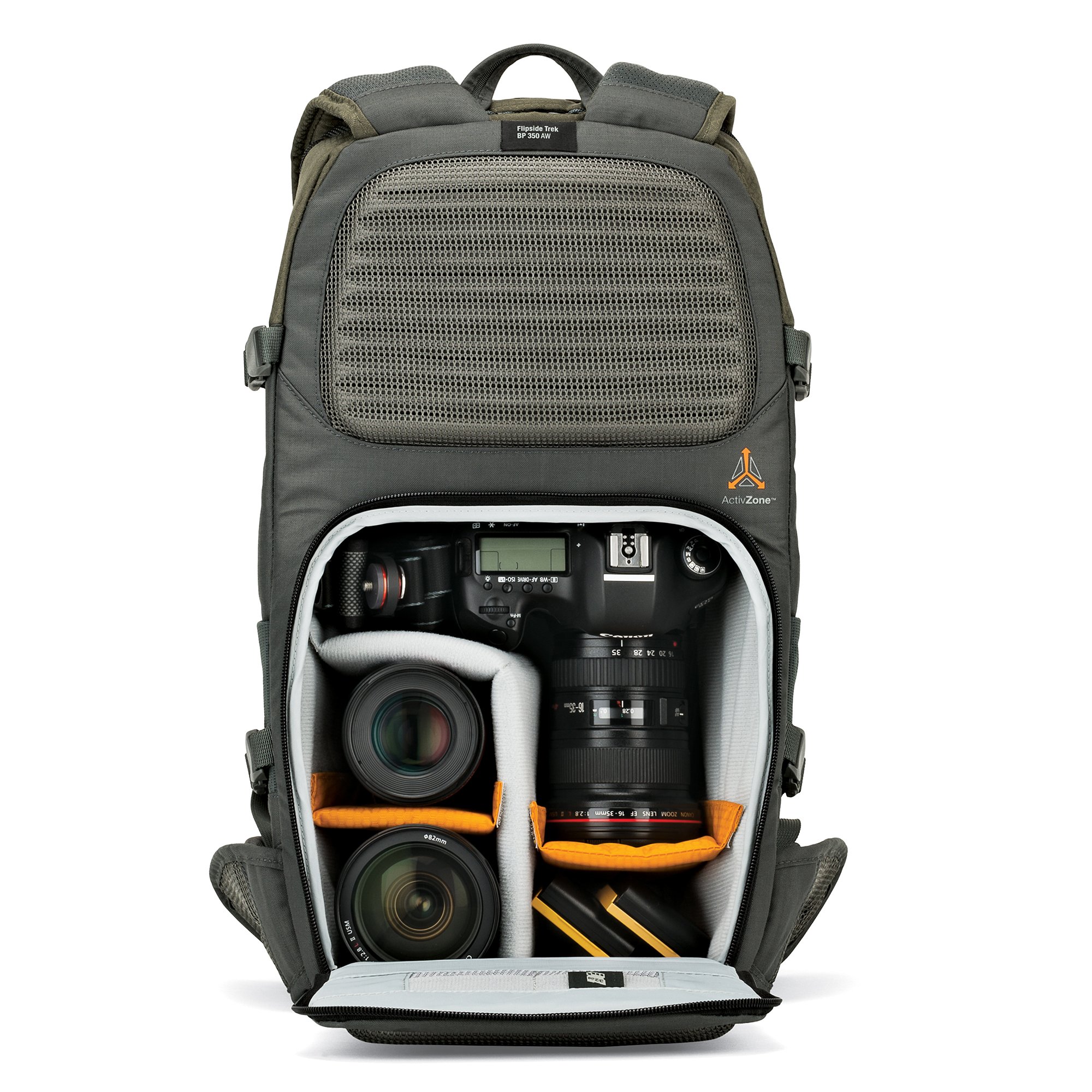 Lowepro Flipside Trek BP 250 AW Waterproof DSLR Camera Backpack - Perfect for Outdoor Photography, Hiking & Travel Adventures