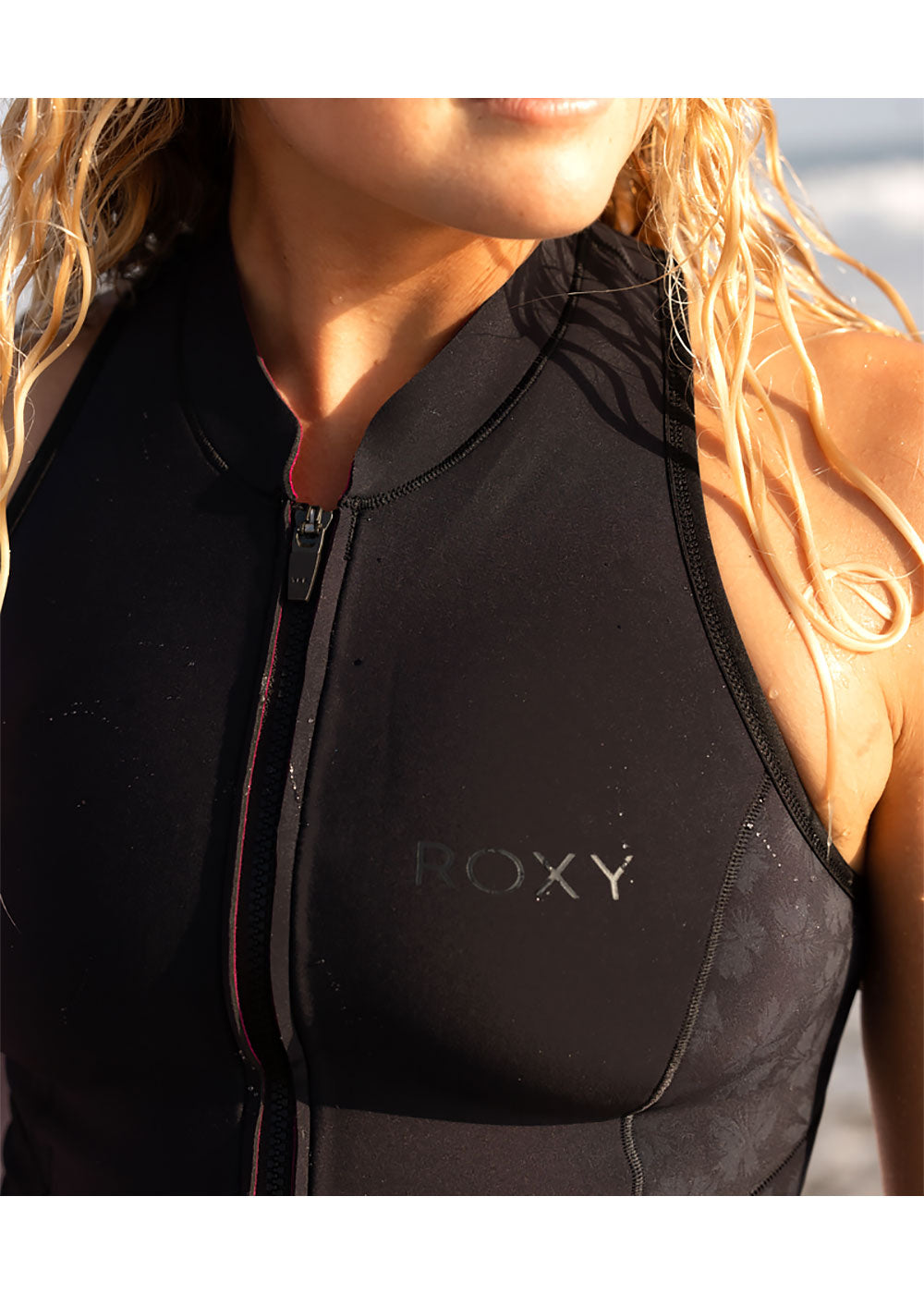 Roxy Women's Swell Series 1mm Spring Wetsuit - Lightweight Neoprene Swimsuit for Surfing, Swimming & Water Sports