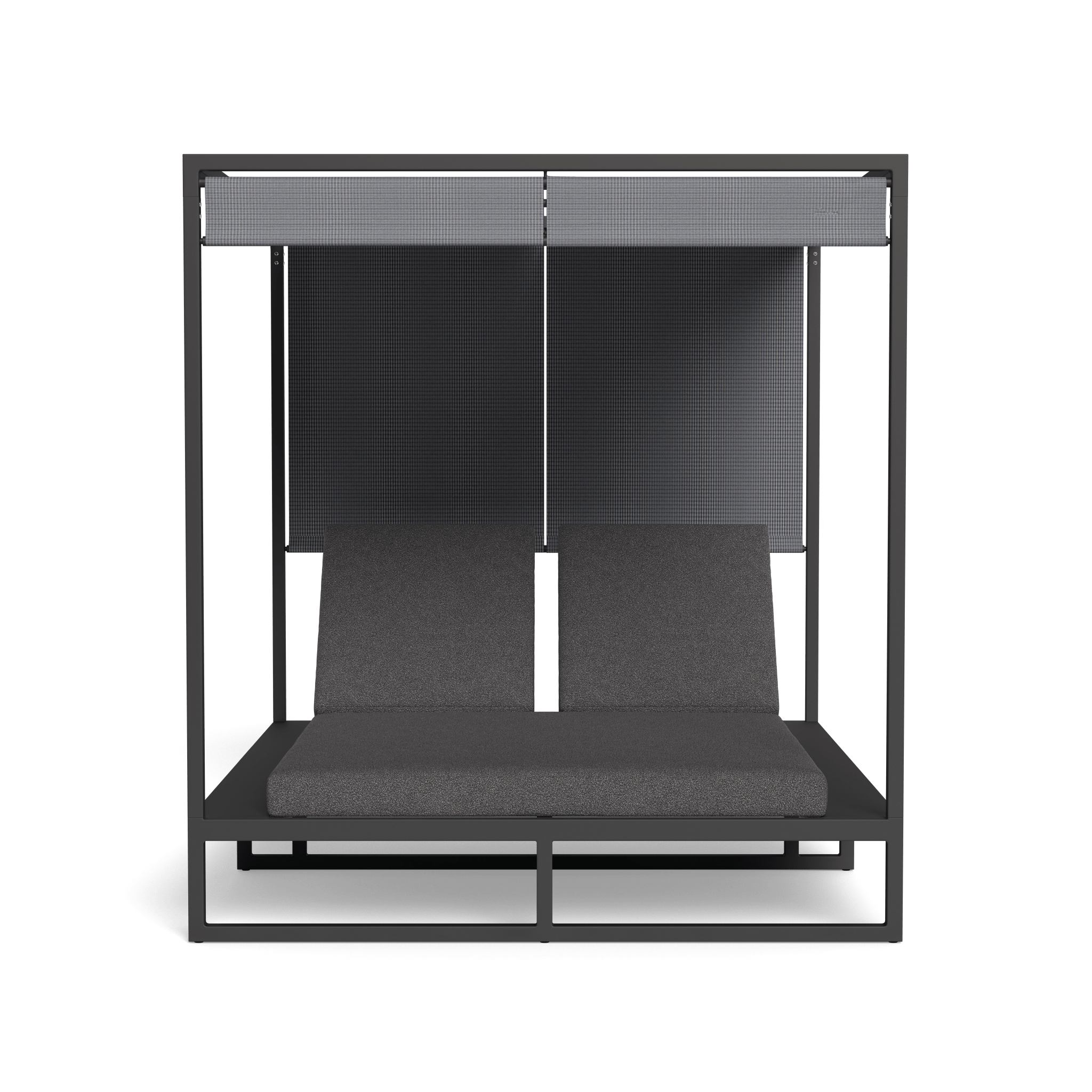 Hayman Aluminum Curtain Cabana - Lightweight Outdoor Sunshade for Patio, Poolside, and Beach - Perfect for Relaxation and Shade