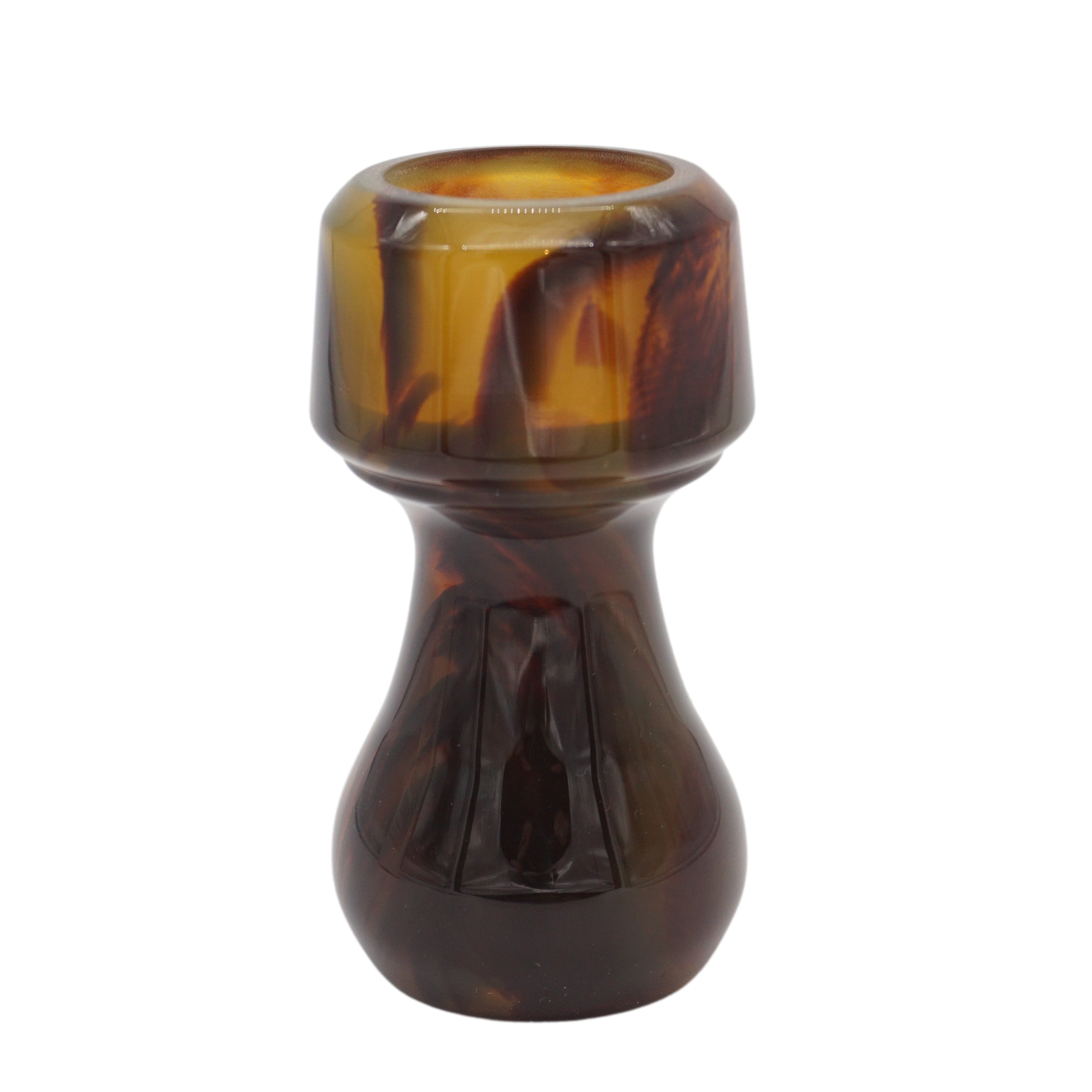 Premium Tortoise Handcrafted Shaving Brush Handle - Fits 20mm & 22mm Knots - Perfect for Wet Shaving & Grooming Gifts for Men