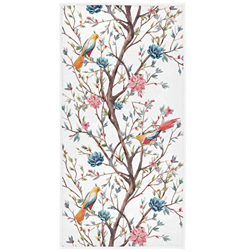 Flowering Tree With Birds