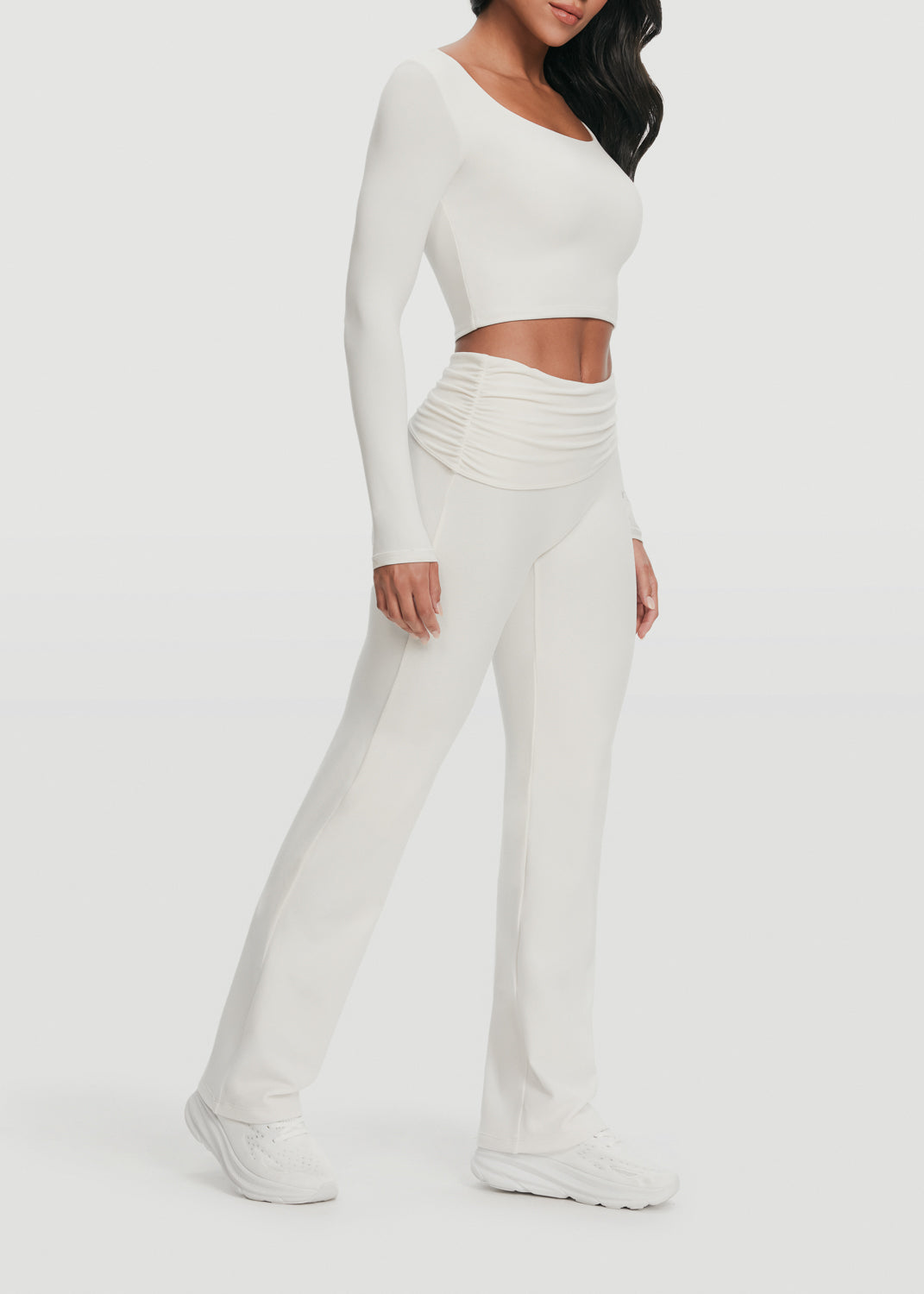 Soft Seamless Lounge Pants for Women - Comfortable Stretchy Yoga Pants for Home, Sleep & Relaxation