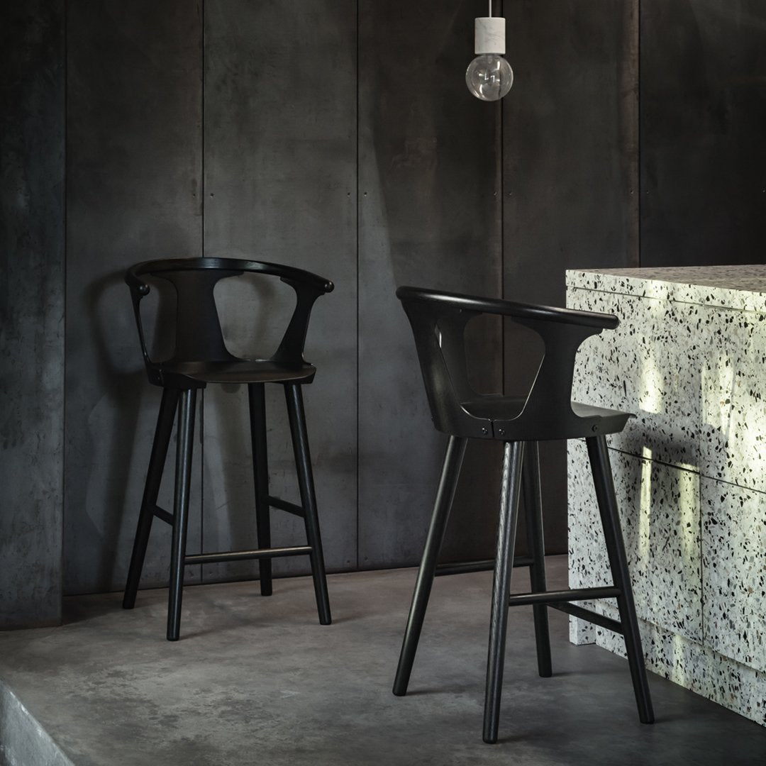 SK8 Counter Stool with Upholstered Seat - Modern Bar Stool for Kitchen Island, Breakfast Nook & Home Bar - Adjustable Height Counter Height Stool
