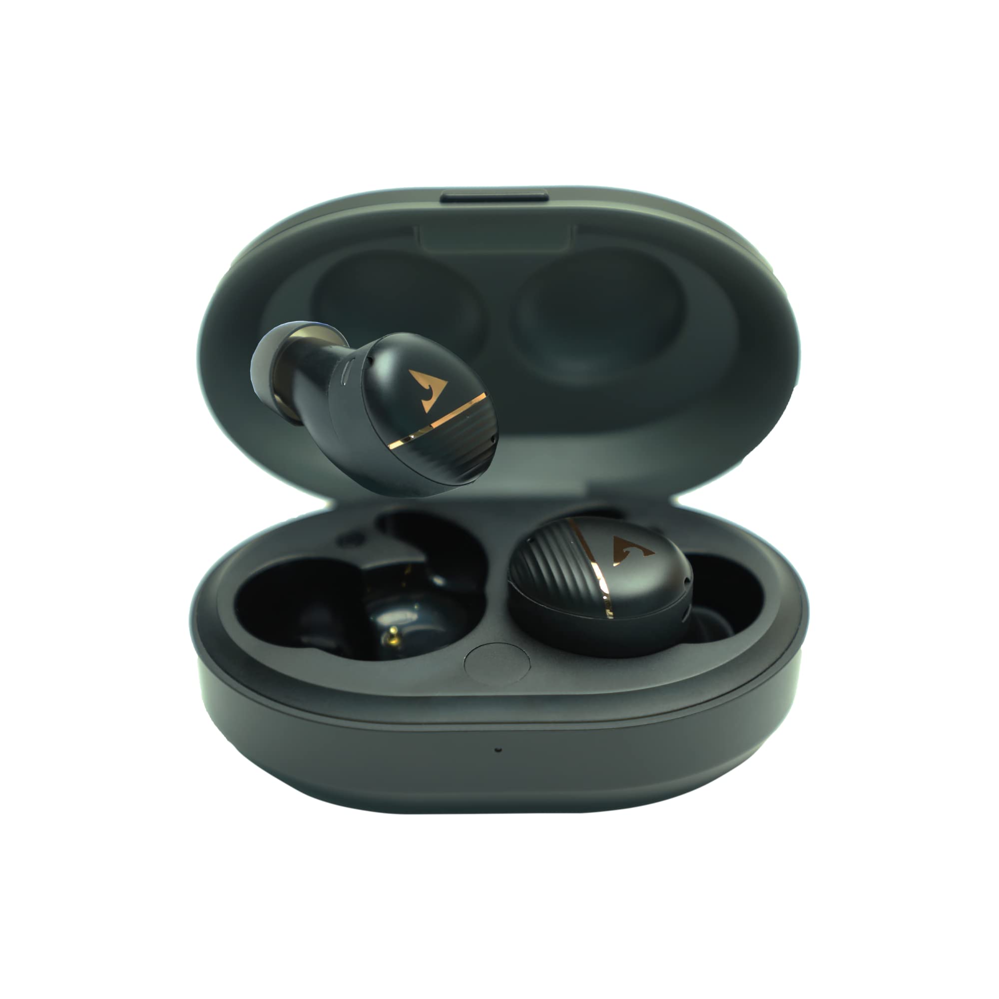 TWS1 True Wireless Earbuds with Active Noise Cancelling (ANC) - Bluetooth 5.0 Stereo Headphones for Gym, Running, Travel & Work