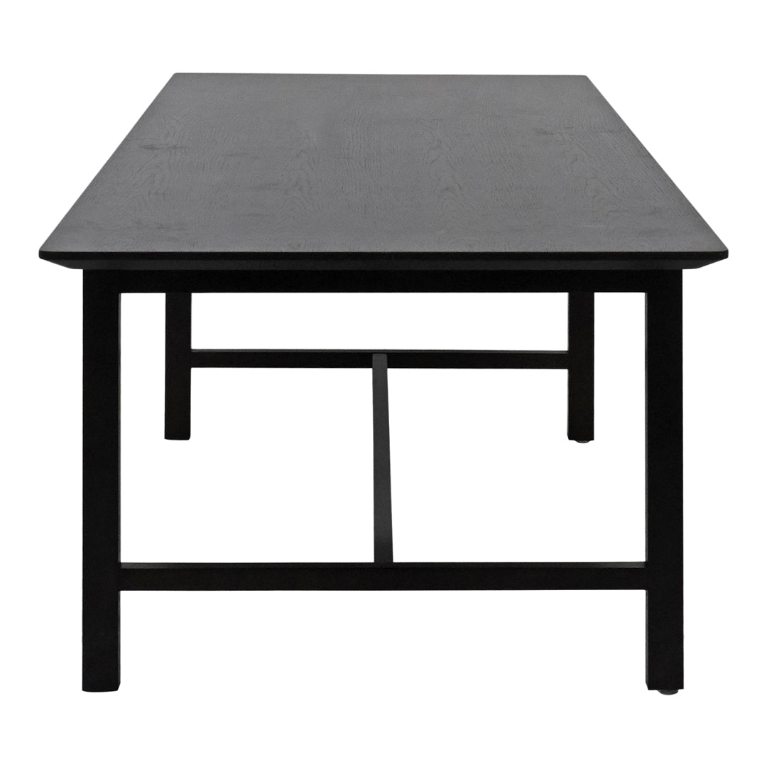 Modern Aya Dining Table - Solid Wood Kitchen Table for 6 - Perfect for Family Gatherings & Dinner Parties