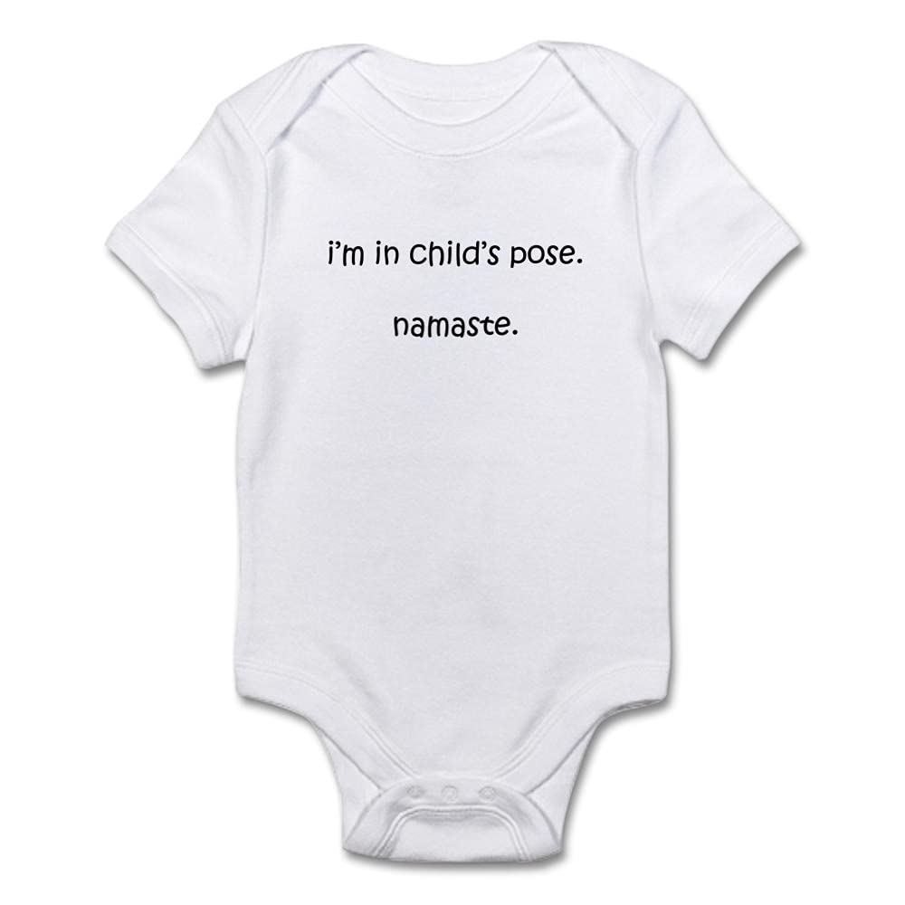 Baby Bodysuit - Child's Pose Yoga-Inspired Onesie for Infants & Toddlers | Soft, Comfortable & Stretchy for Playtime, Daycare & Home Activities