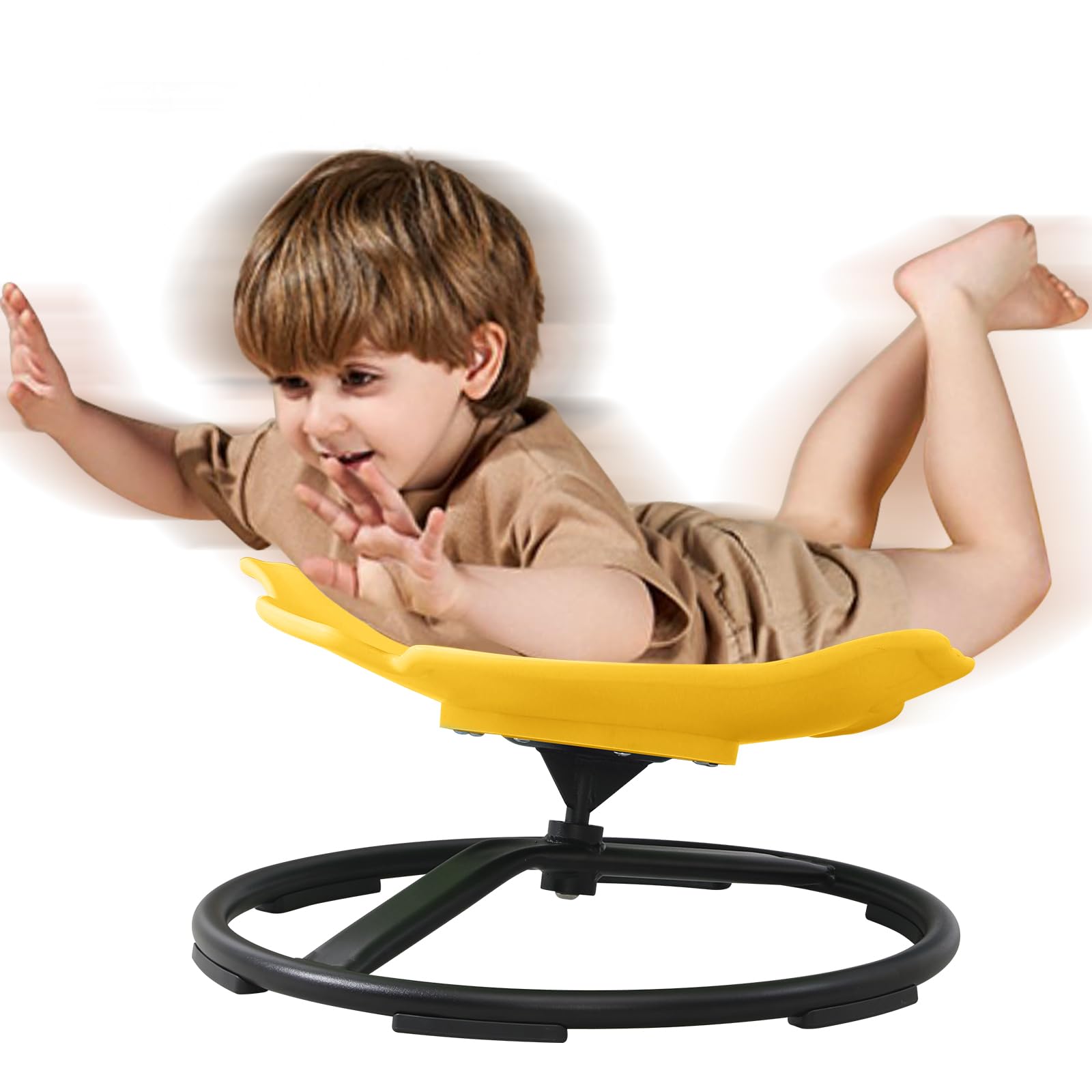 360° Spinning Sensory Chair for Kids - Autism Swivel Seat with Motion Sickness Relief | Toddler Sit & Spin Toy Chair for Boys & Girls | Perfect for Playrooms, Therapy Sessions & Sensory Integration Activities