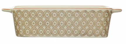 Hand Stamped Stoneware Baker Collection - Premium Ceramic Baking Dishes for Bread, Cakes & Desserts - Perfect for Home Baking, Holiday Gifts & Kitchen Decor
