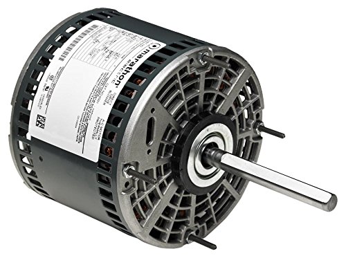 Marathon 48A11O2046 3/4 HP Direct Drive Motor - 1 Phase, 1075 RPM, 3 Speeds, 208-230V, Ball Bearing, Thru-Bolt, 48Y Frame, Open Air Over, Permanent Split Capacitor - Ideal for HVAC Systems, Industrial Fans, and Commercial Ventilation Equipment