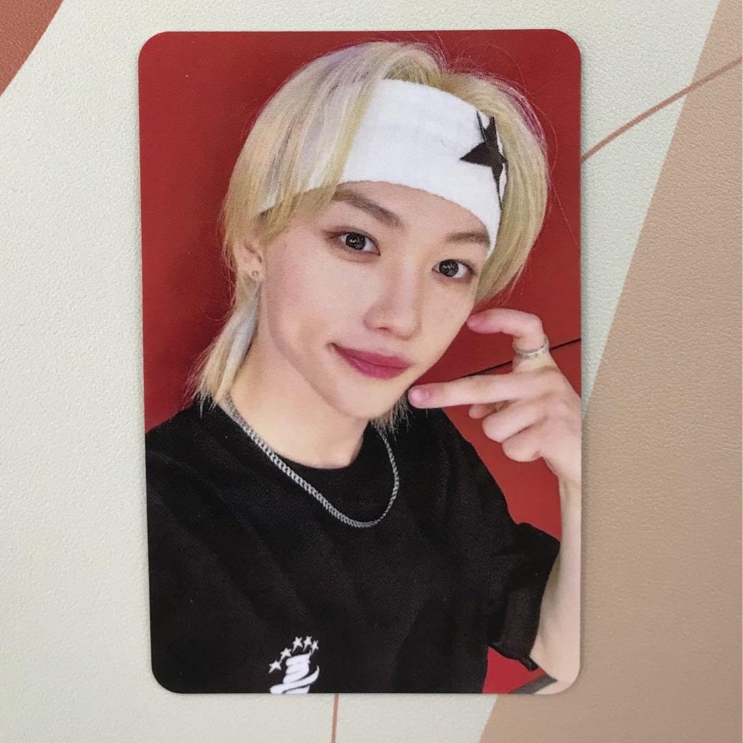 Stray Kids Official Felix Photocard - 5Stars Kpop Trading Card for Collectors | Perfect for Albums, Scrapbooks & Fan Gifts