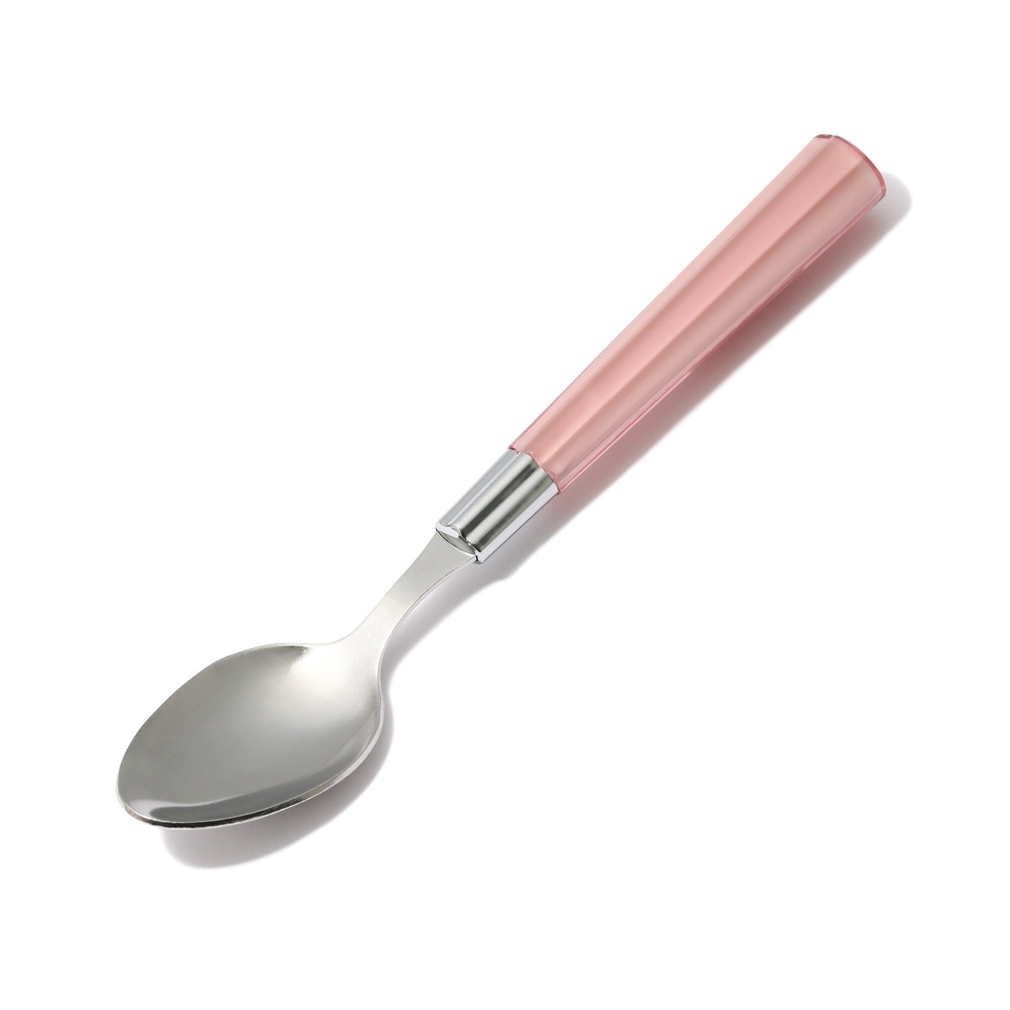 Connie Cutlery Set - 8-Piece Stainless Steel Knife Set with Layered Pink Handle - Perfect for Kitchen, Dining, and Gift Giving