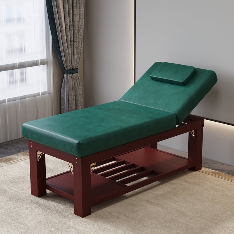 Premium Wooden Massage Table - Portable & Adjustable for Spa, Salon, and Home Use - Relaxing Full Body Massage Bed for Professionals & Personal Wellness