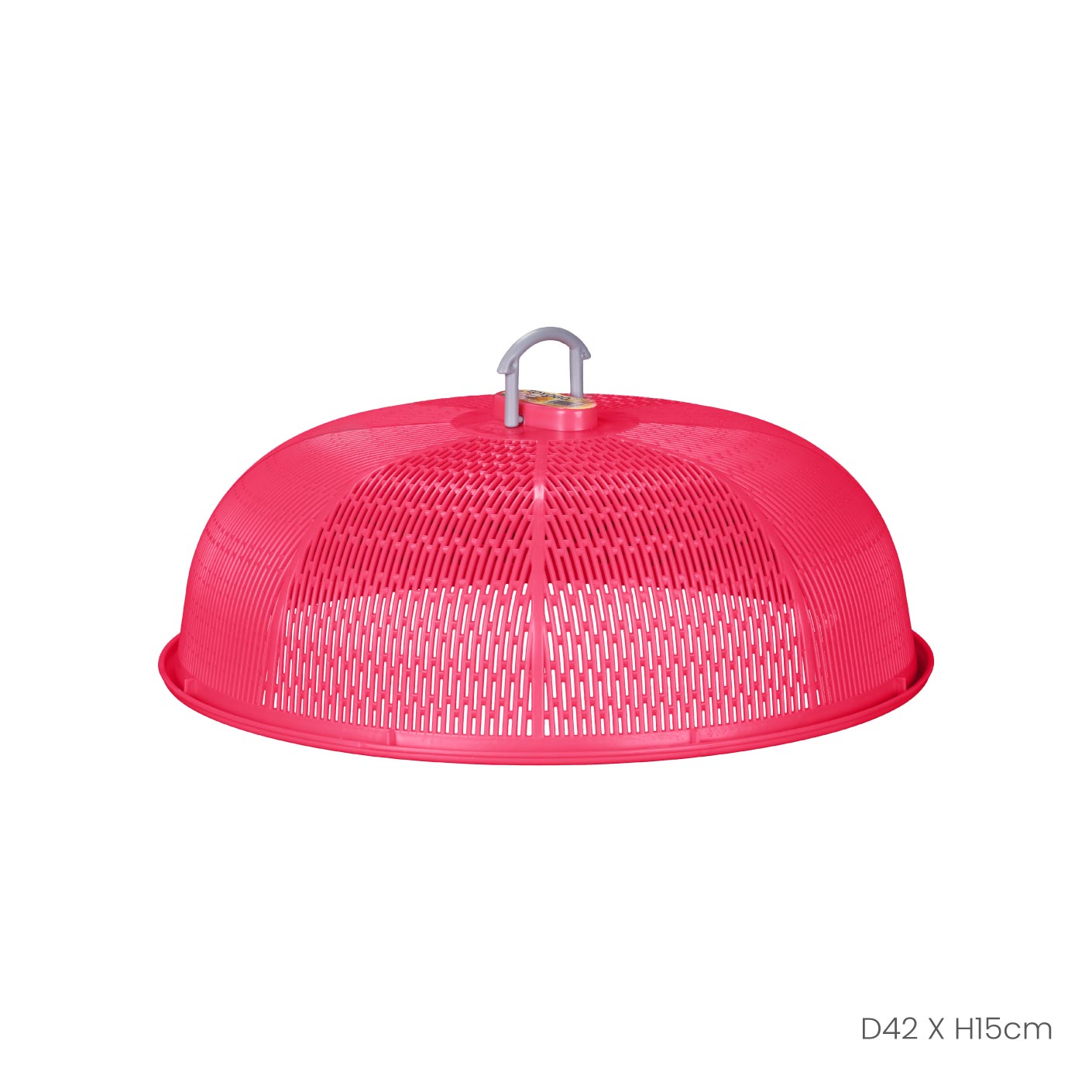 Bartley Round Food Cover - 37 Inch Large Microwave Splatter Guard, Dish Cover for Kitchen, Dining, and Outdoor Picnics