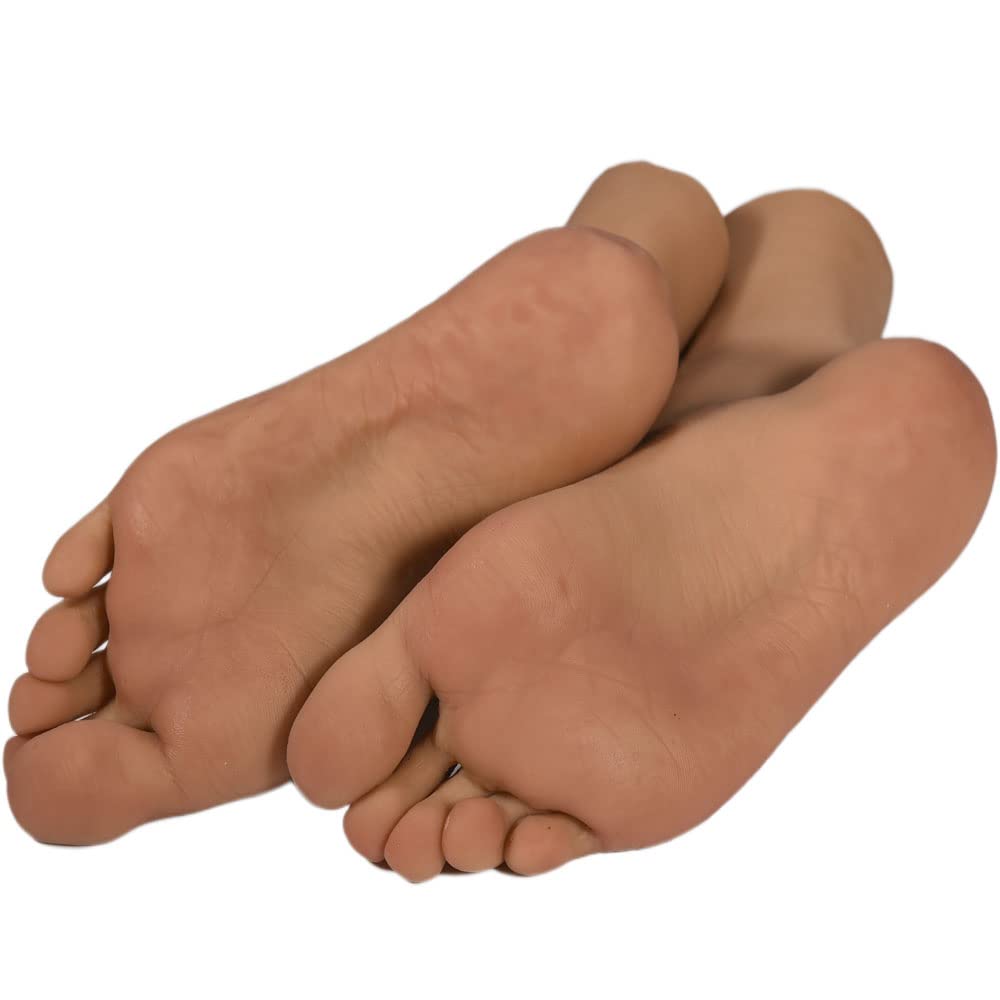 Realistic Silicone Male Leg Mannequin - Perfect for Shoe Display, Jewelry Modeling, Sandals & Socks Showcase, Art Sketching & Nail Practice - Ideal for Retail Stores, Photography & Art Classes