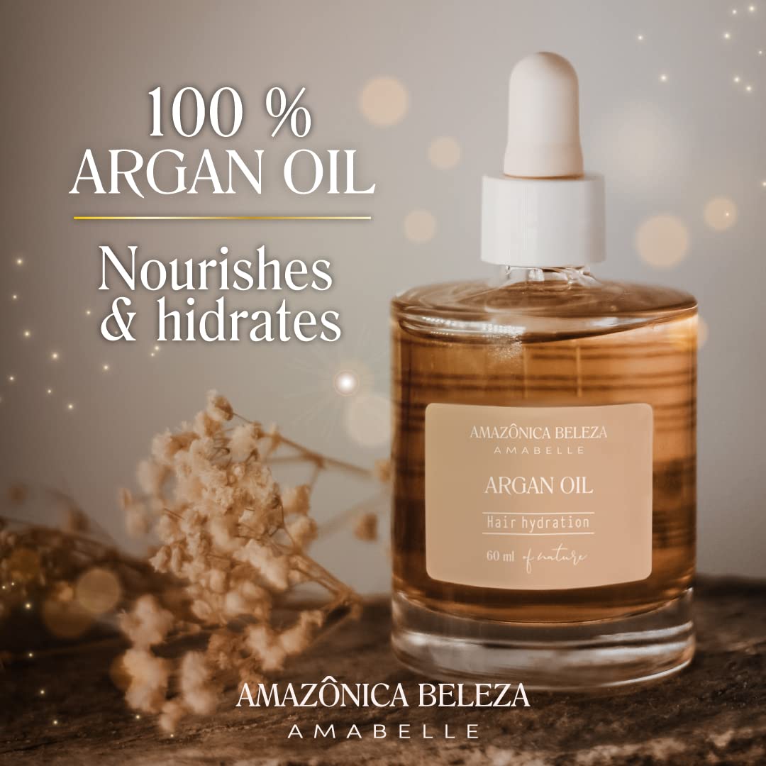 Argan Boom Shampoo & Conditioner Set with 100% Pure Argan Oil - Moisturizing & Nourishing Treatment for Dry Hair Repair & Hydration - 10oz - Perfect for Damaged Hair Care & Daily Hydration Routine