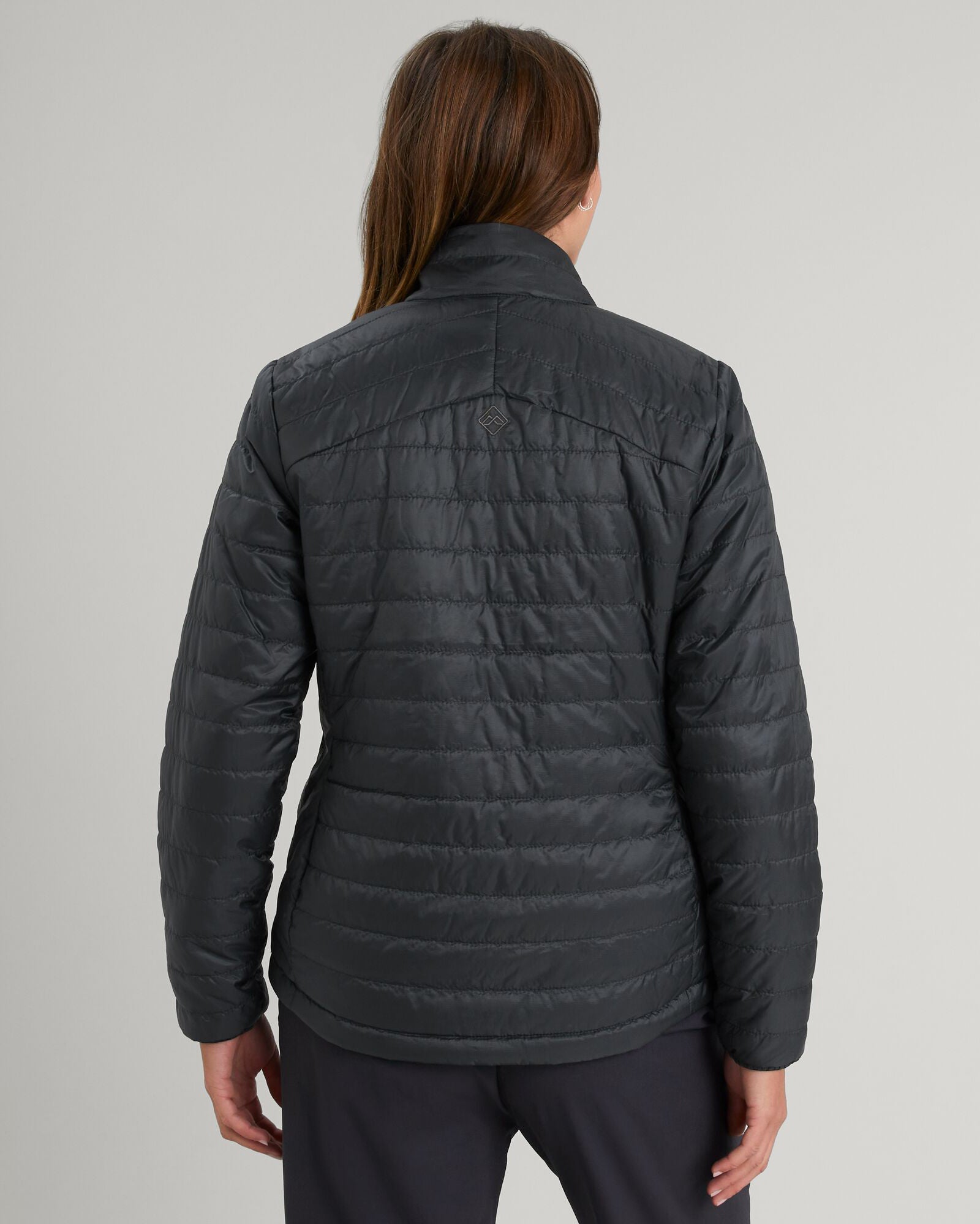 Heli R Women's novaLOFT Insulated Winter Jacket - Waterproof Windproof Lightweight Puffer Coat for Outdoor Activities (Black Stingray) | Perfect for Hiking, Skiing & Cold Weather Adventures