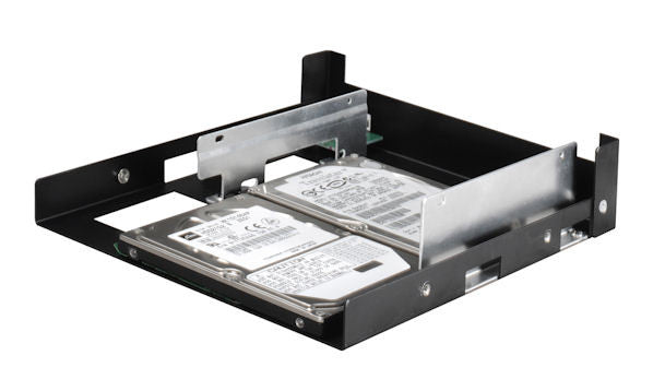 Lian Li EX-553B Black Device Bay Converter - HDD/SSD Mounting Bracket for PC Case - Perfect for Gaming Rigs and Workstation Builds