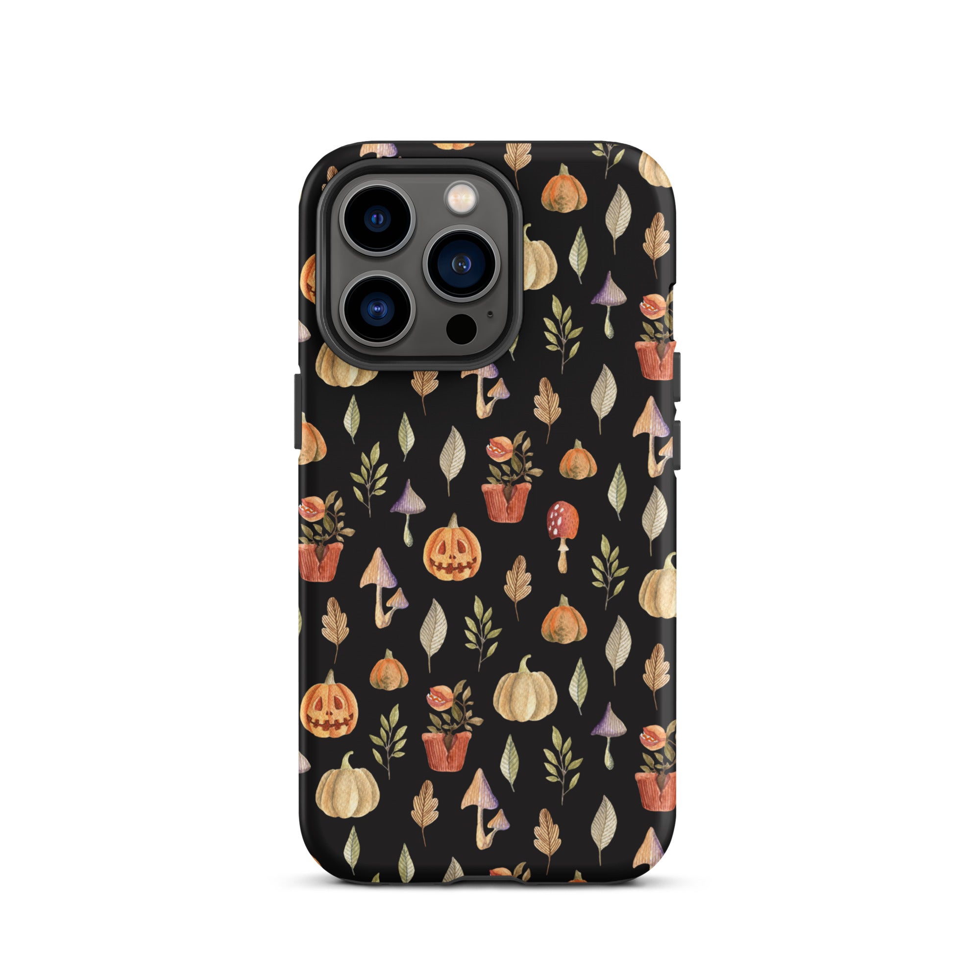 Spooky Halloween Premium iPhone Case - Durable Protective Cover for iPhone 13/14/15 Pro Max - Perfect for Fall Festivals, Trick or Treating & Seasonal Celebrations