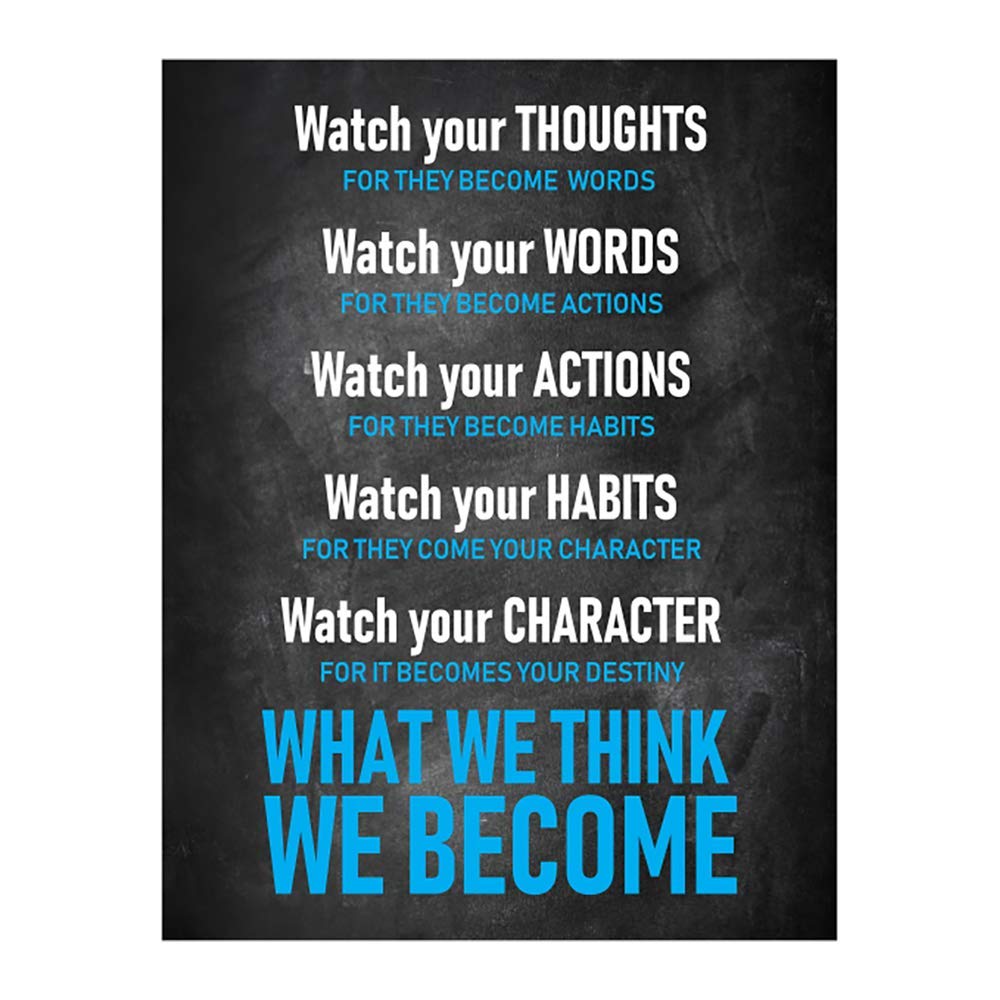 IT'S A SKIN Motivational Poster - Inspirational Wall Art for Home, Bedroom & Kitchen Decor