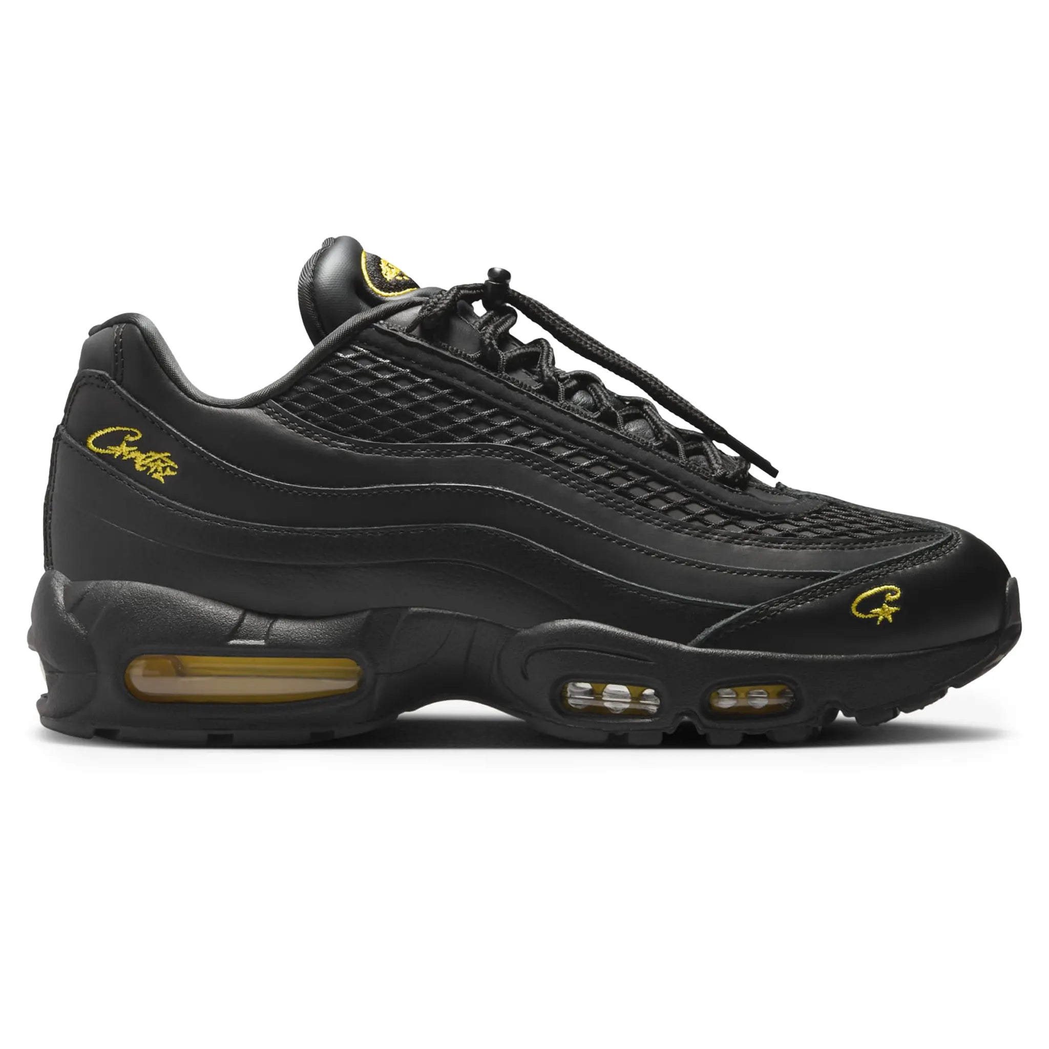 Corteiz x Nike Air Max 95 Honey Black Sneakers - Men's Running Shoes for Casual Wear & Street Style