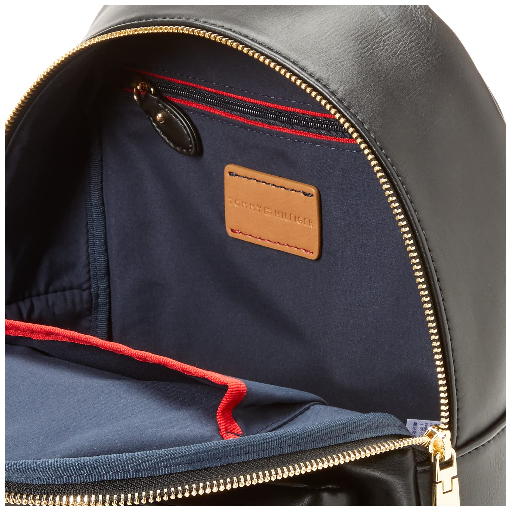 Tommy Hilfiger Women's Jaden Plus Backpack - Stylish Black Laptop Backpack for Work, Travel & College | Durable & Spacious Design