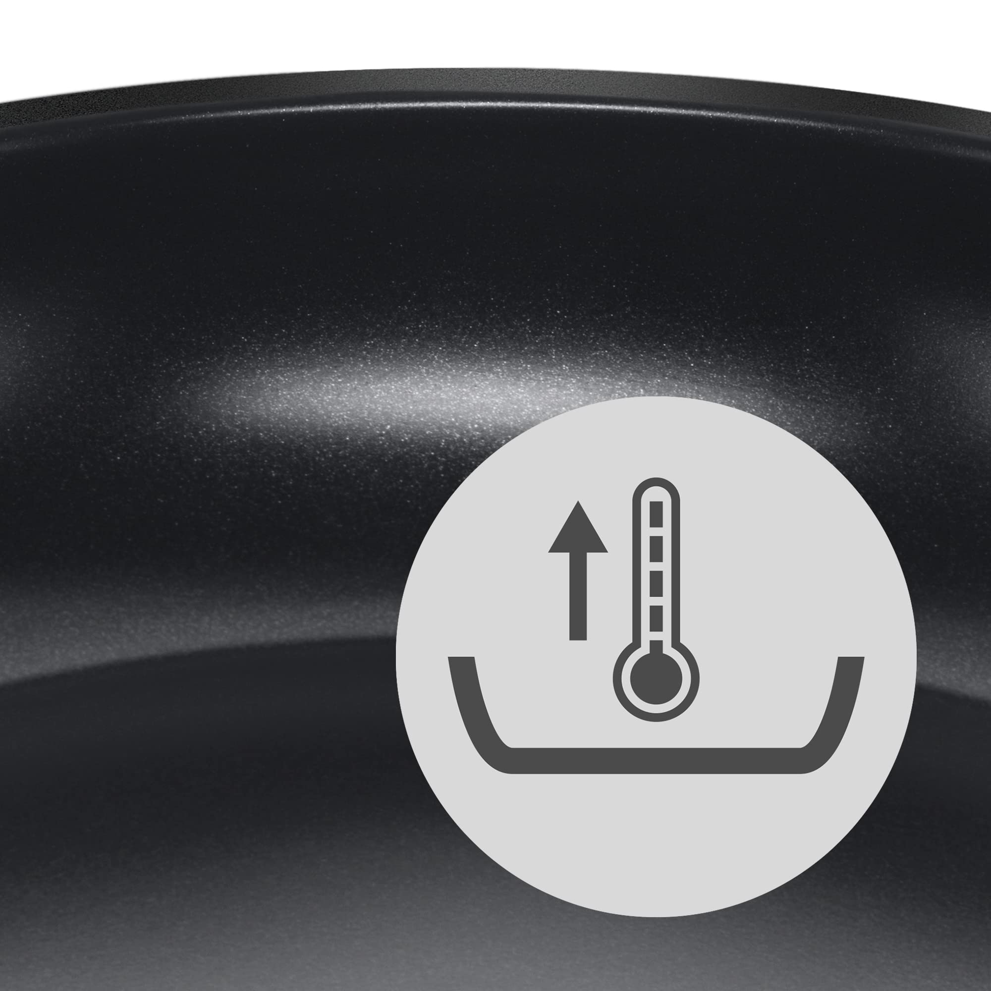 Premium WMF Nonstick Fry Pan Set - 3-Piece Cookware with Glass Lids for Healthy Cooking | Perfect for Sautéing, Frying & Serving Dishes Directly to Table