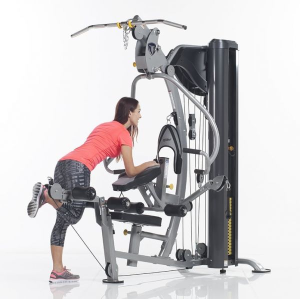 TuffStuff AXT 225R Classic Home Gym System - Full Body Workout Equipment for Strength Training | Perfect for Home Gym, Garage & Small Spaces