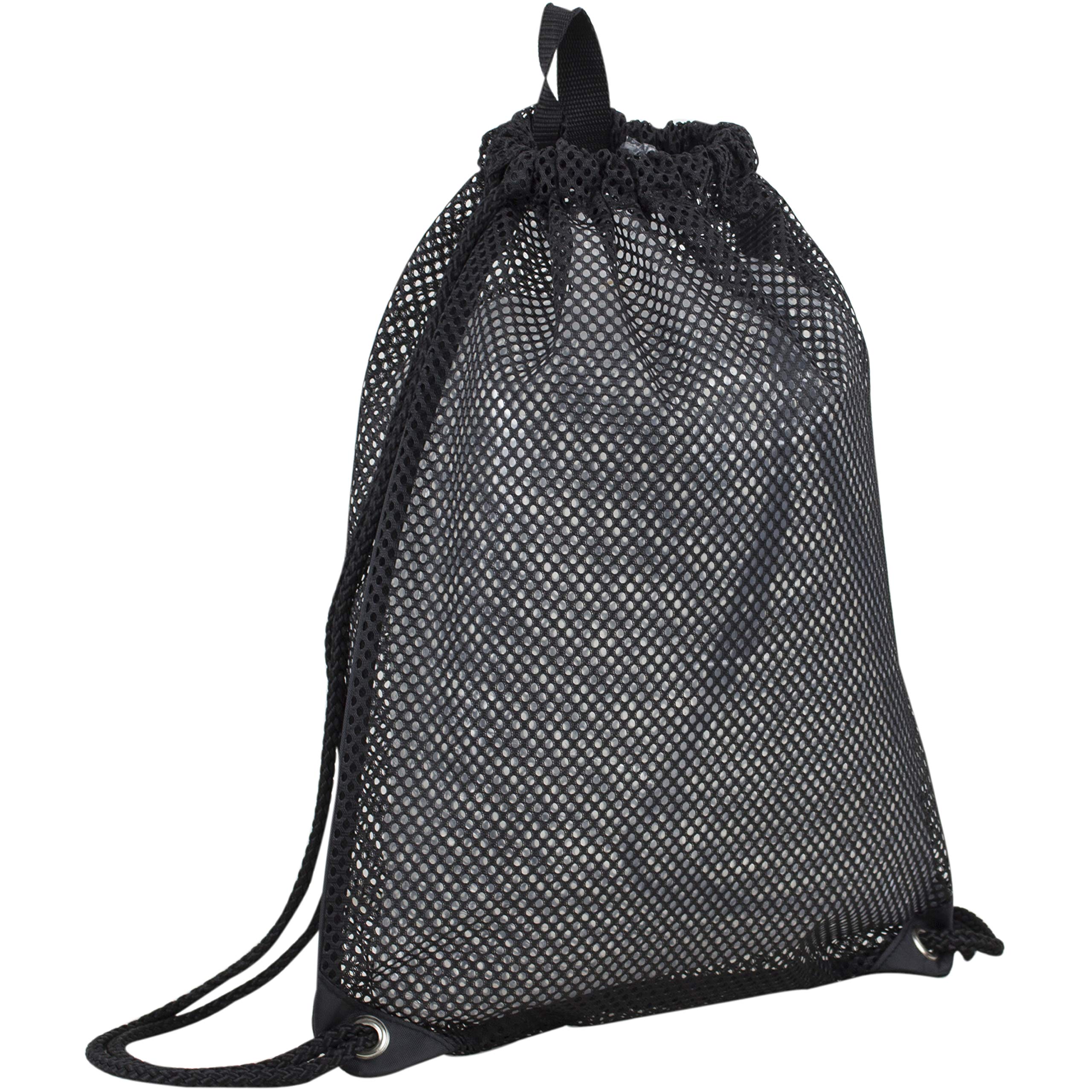 EastSport Lightweight Mesh Drawstring Backpack - Breathable Gym Sack for Travel, College & Beach | Perfect for Workouts, Yoga & Hiking | Sports, School & Daily Use | Great for Carrying Gym Clothes, Books & Beach Towels | Ideal for Campus Life, Outdoor Activities & Travel Essentials | Best for Fitness Enthusiasts, Students & Travelers | Use for Gym, Running, School, Beach Trips & Outdoor Adventures | Great for Carrying Sports Gear, School Supplies and Travel Accessories