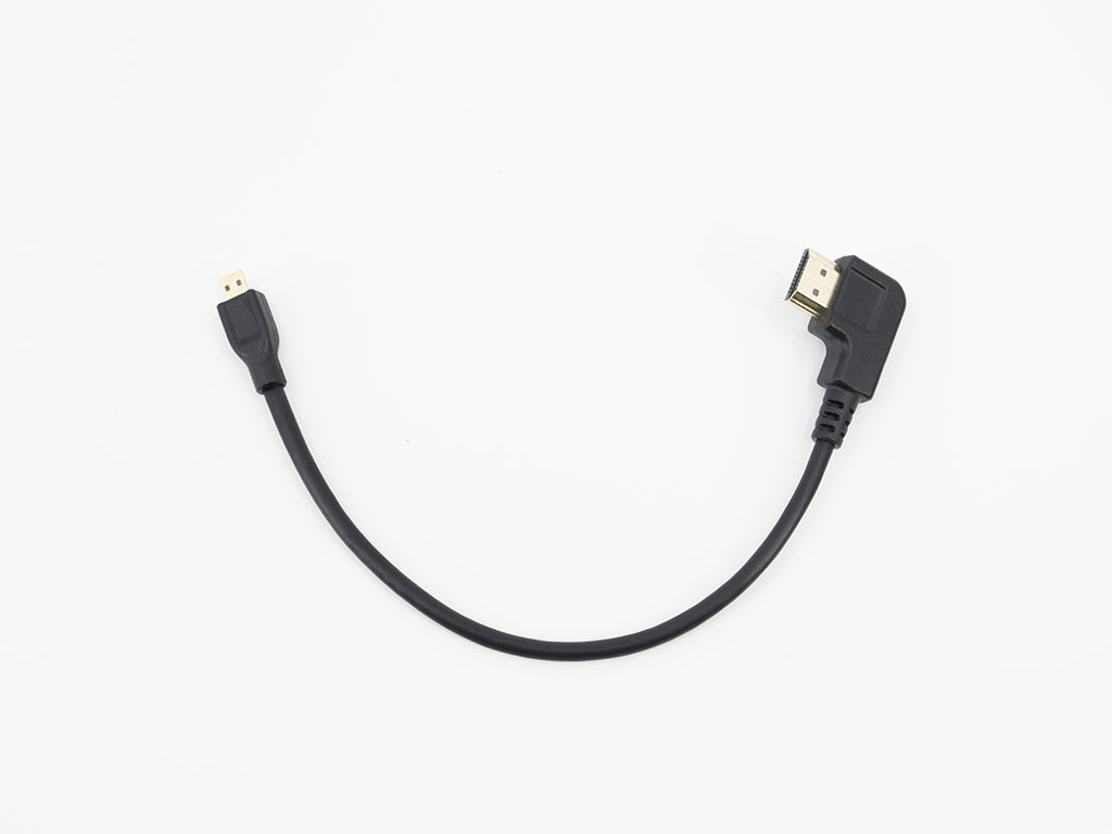 240mm HDMI D A Cable for Blackmagic Pocket Cinema Camera II & Panasonic S1R - Internal Connection from HDMI Bulkhead to Camera | Perfect for Professional Video Production & Studio Setups