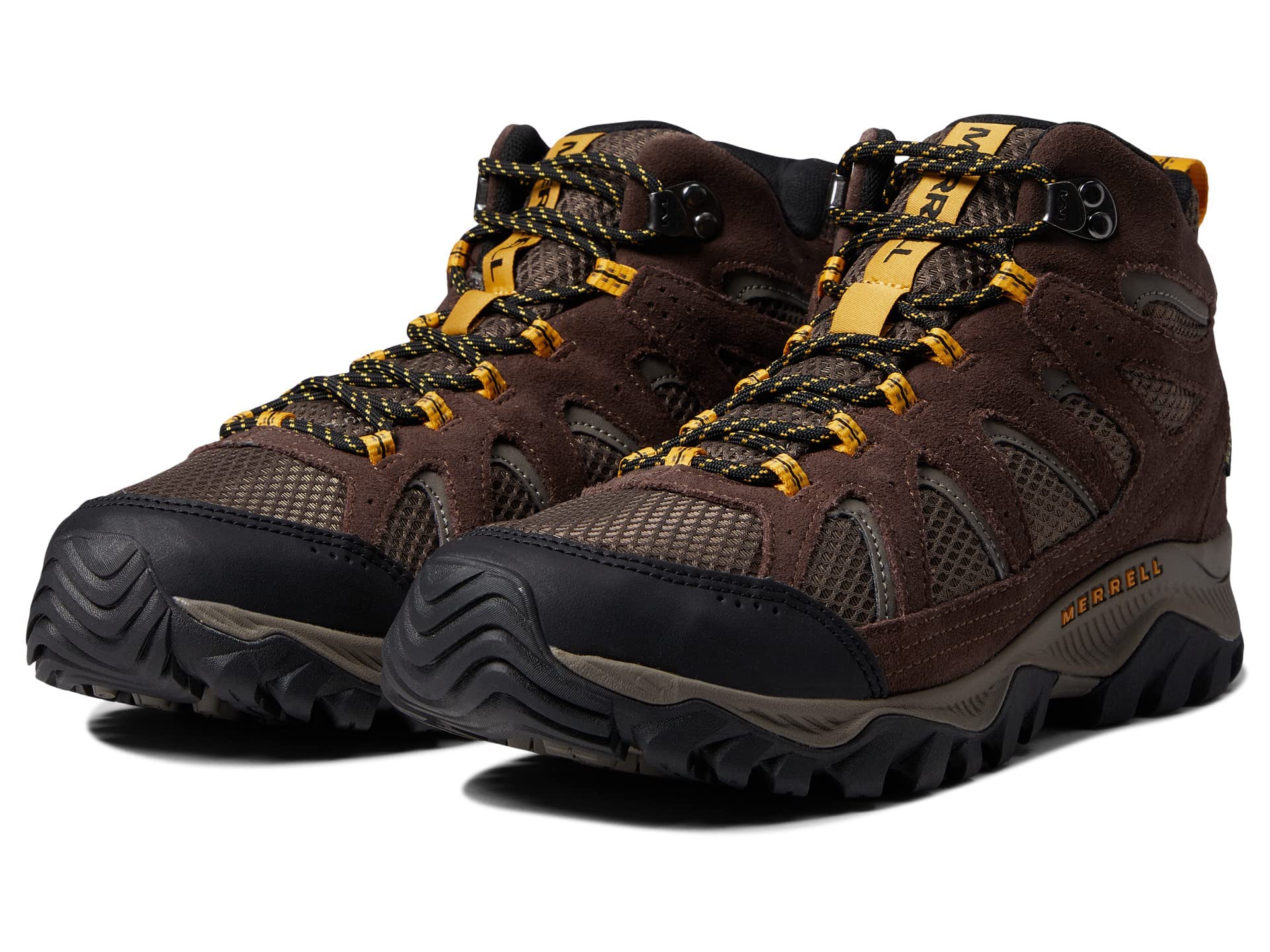 Merrell Men's Oakcreek Mid Waterproof Hiking Boots - Durable Outdoor Trekking Shoes for Men, Water-Resistant & Comfortable for Hiking, Camping & Trail Adventures