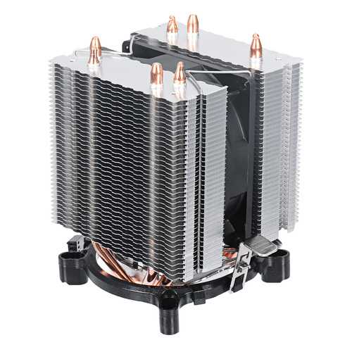 High Performance Aluminum LED CPU Cooler with Heat Sink - Compatible with Intel LGA 1156/1155/1150/775 & AMD - Perfect for Gaming PCs and Workstation Builds