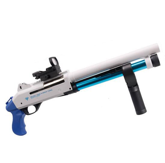 Super Shorty M870 Foam Dart Blaster with Shell Ejecting - Realistic Shotgun Toy for Nerf Battles, Outdoor Games & Cosplay Props