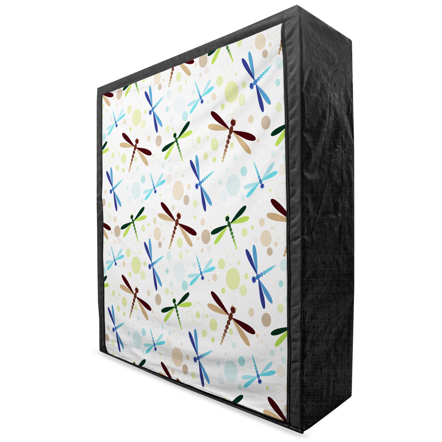 Ambesonne Dragonfly Portable Fabric Wardrobe - 59
