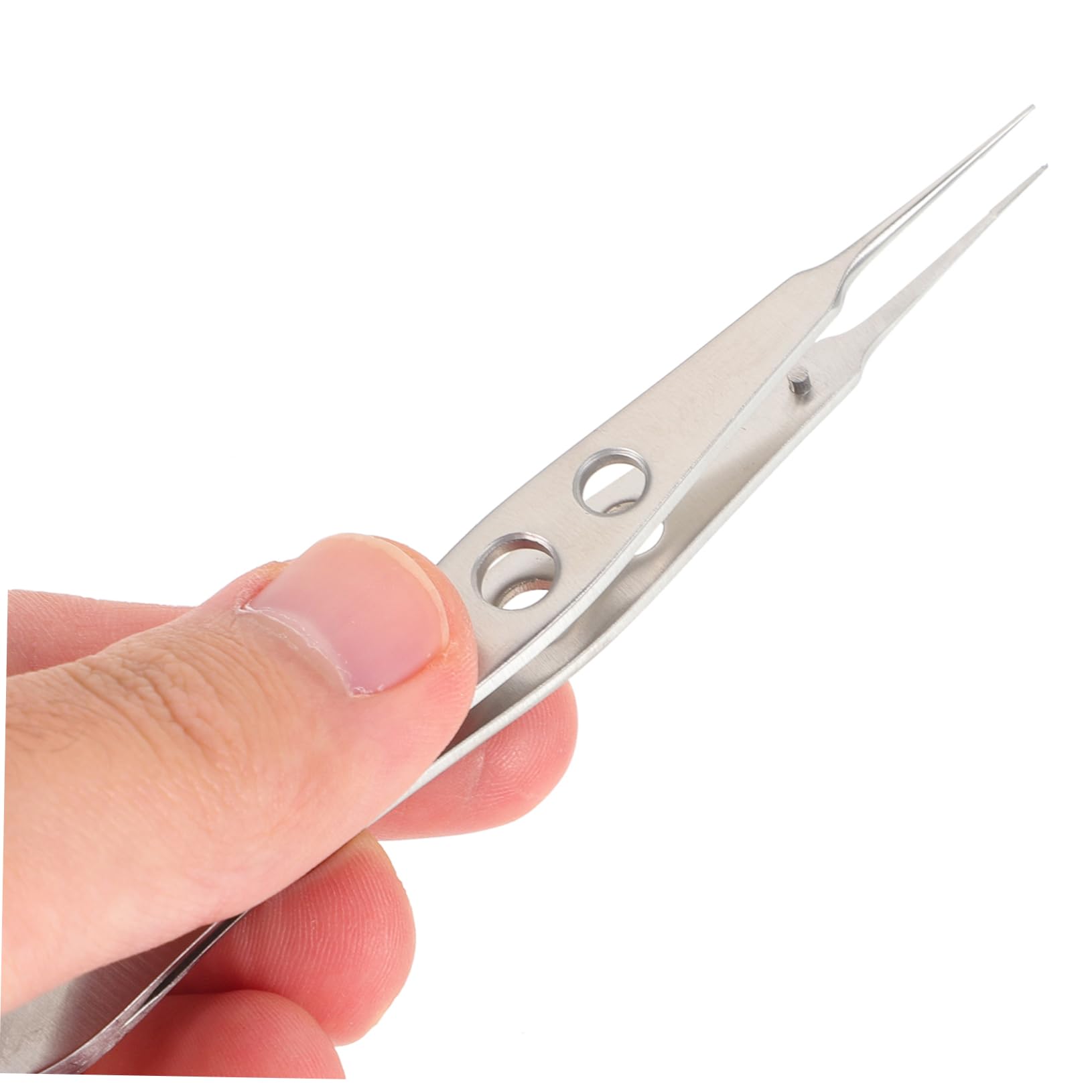 Hemoton Meibomian Gland Massage Tool - Professional Straight Eyelid Forceps for Eyelash & Eyelid Care - Alloy Steel Beauty Instrument for Spa, Salon & Home Use