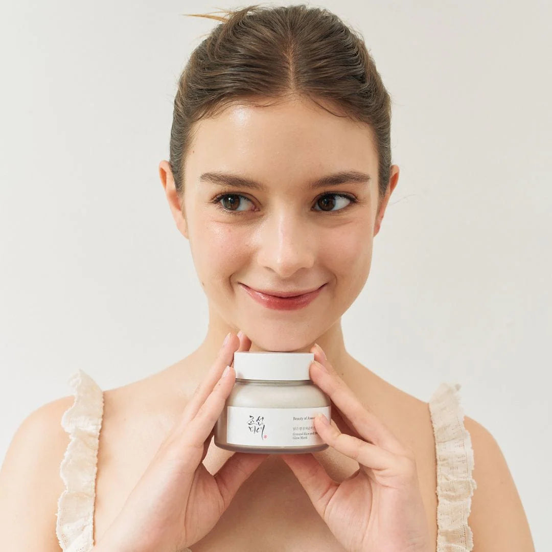 Beauty of Joseon Ground Rice & Honey Glow Mask 150ml - Korean Skincare for Hydration & Brightening - Perfect for Dry Skin & Nighttime Routine