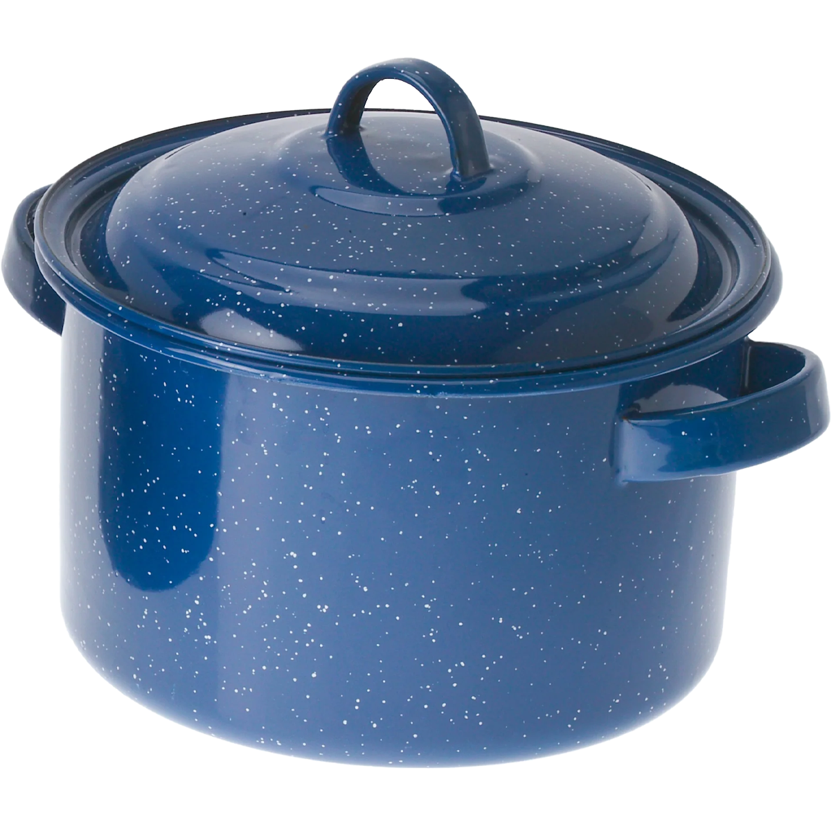 4 Qt. Blue Stock Pot - Heavy Duty Cooking Pot for Soups, Stews & Pasta - Perfect for Home Chefs & Large Family Meals