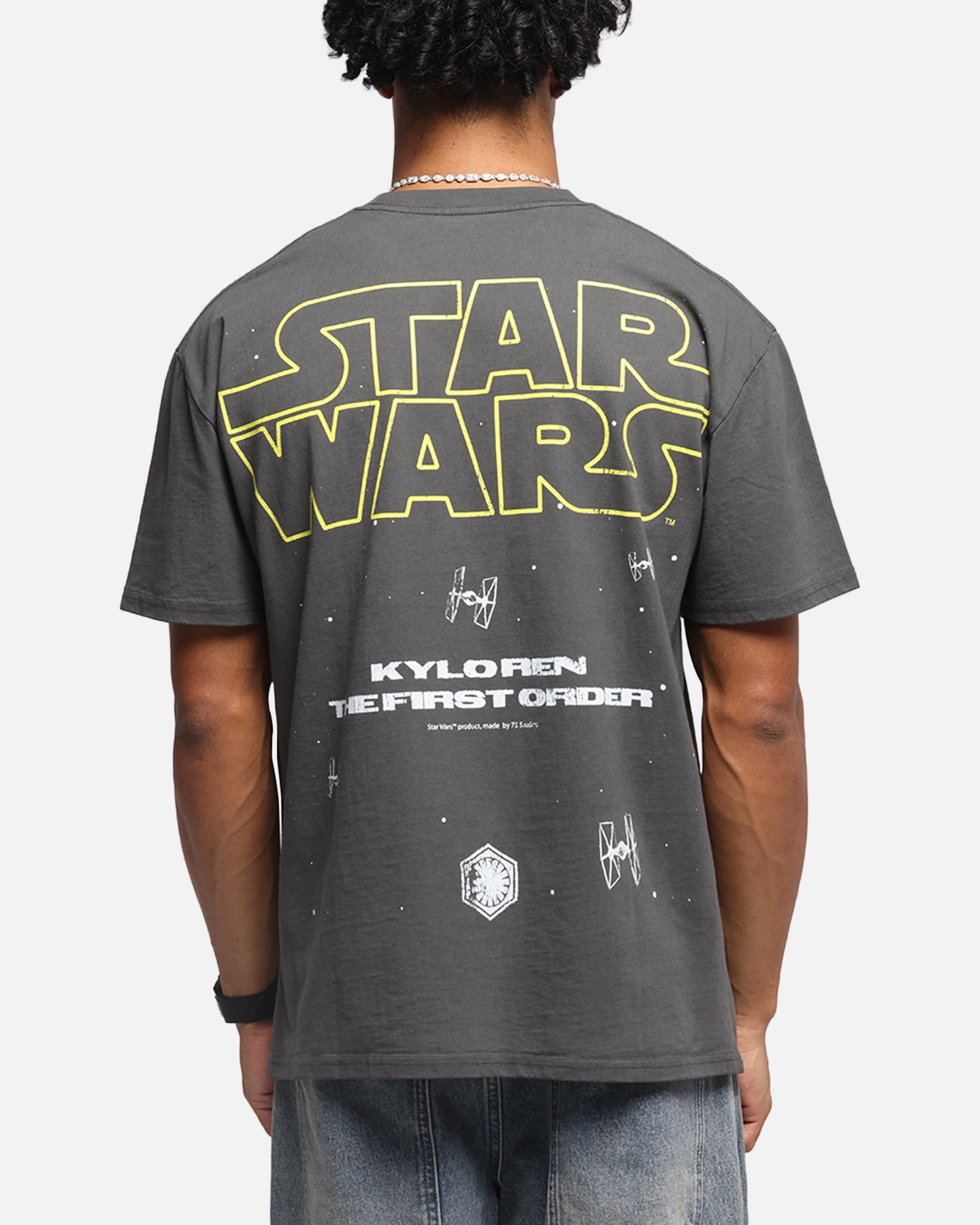 73 Studio Star Wars Order 66 Vintage T-Shirt - Black Wash | Officially Licensed Graphic Tee for Men & Women | Perfect for Cosplay, Conventions & Star Wars Fans