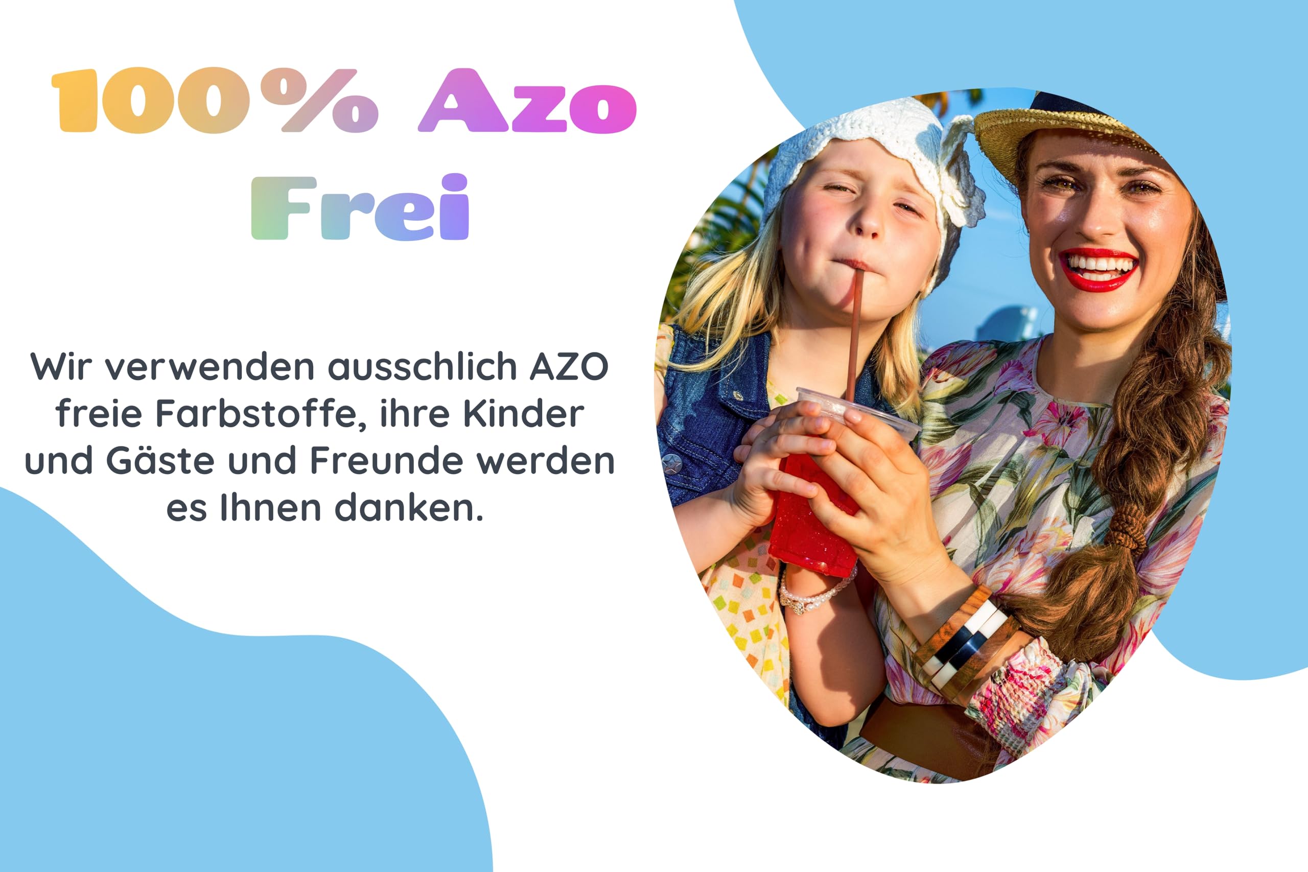 Blueberry Flavor Rainbow Slush Syrup Concentrate - AZO & Glycerin Free - 1:5 Mix Ratio for Slushy Makers, Ice Machines & Beverages - Perfect for Parties, Summer Treats & Refreshments