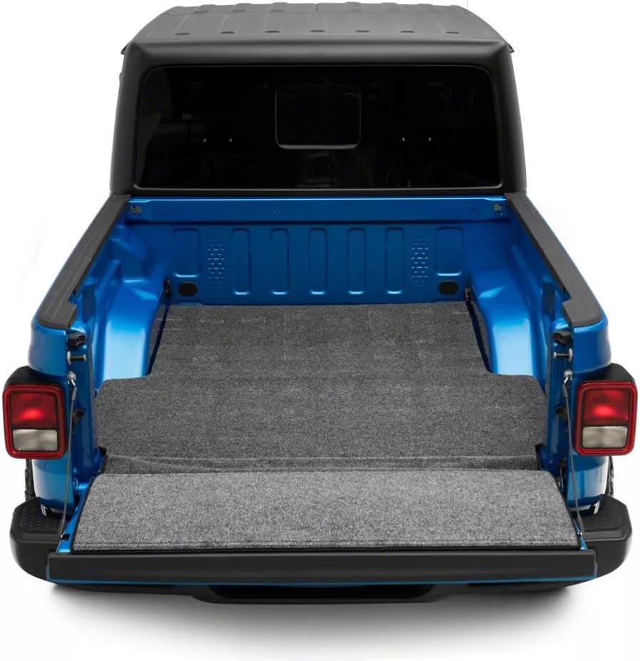 Jeep Gladiator JT Bedrug XLT Bed Mat - Durable Charcoal Grey Truck Bed Liner for Off-Road & Hauling Protection | Fits 2020-2024 Models